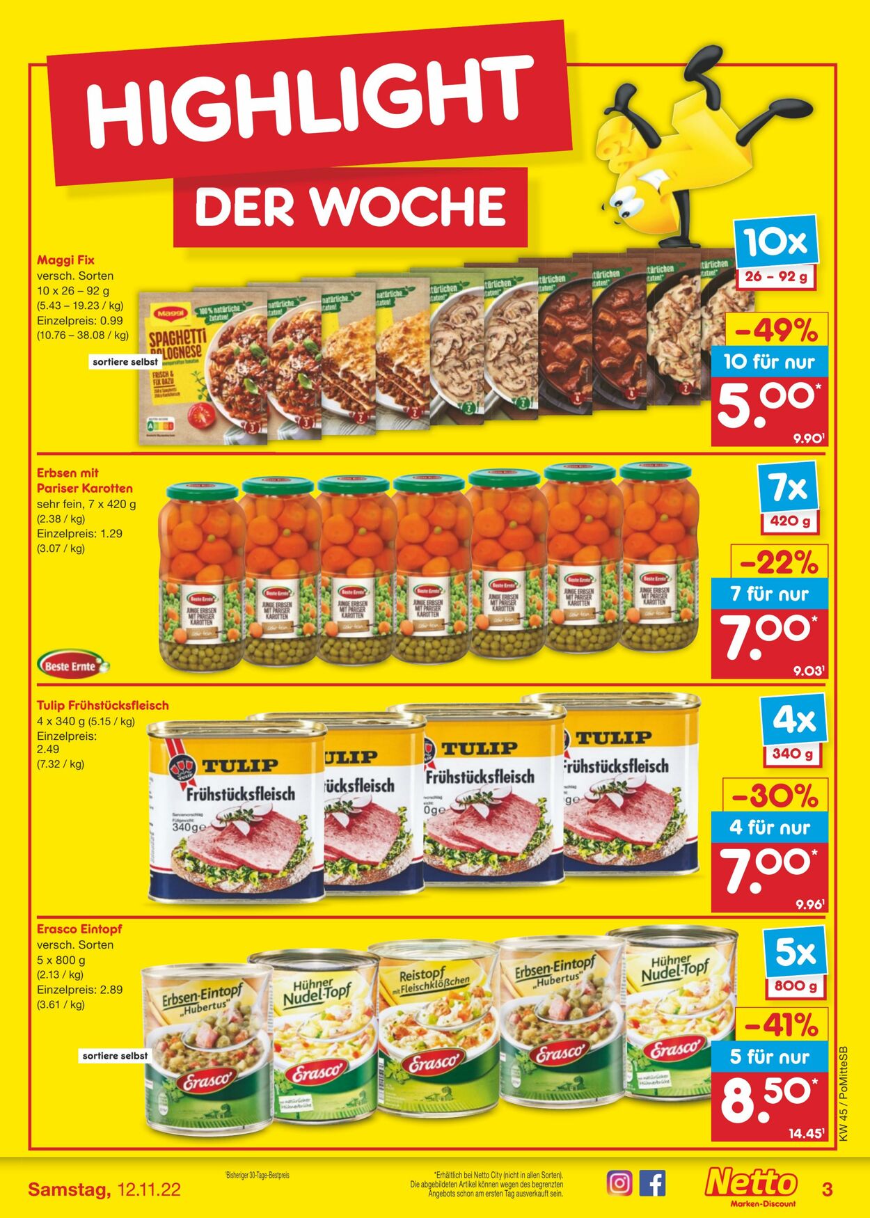 Prospekt Netto-Marken-Discount 07.11.2022 - 12.11.2022