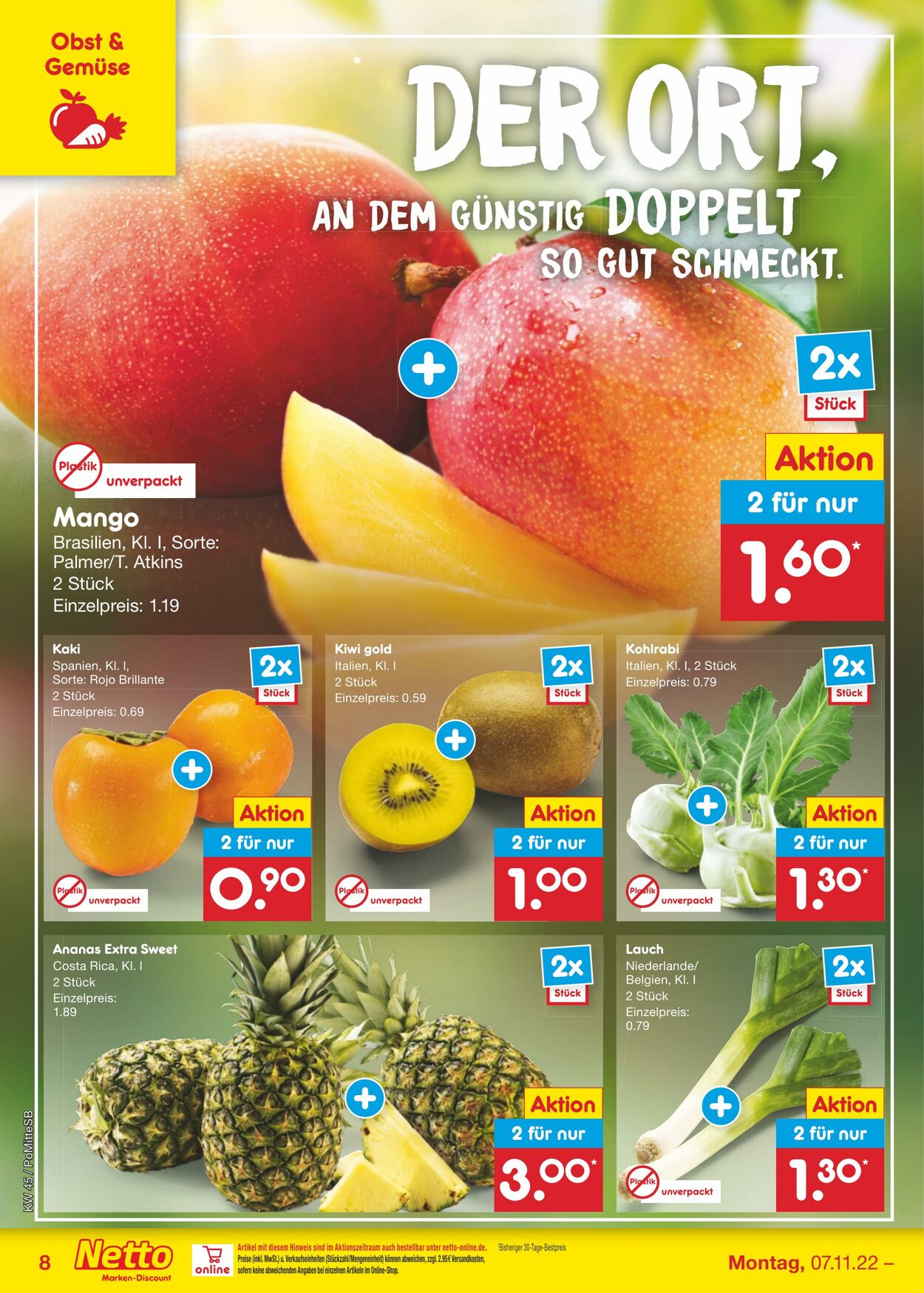 Prospekt Netto-Marken-Discount 07.11.2022 - 12.11.2022