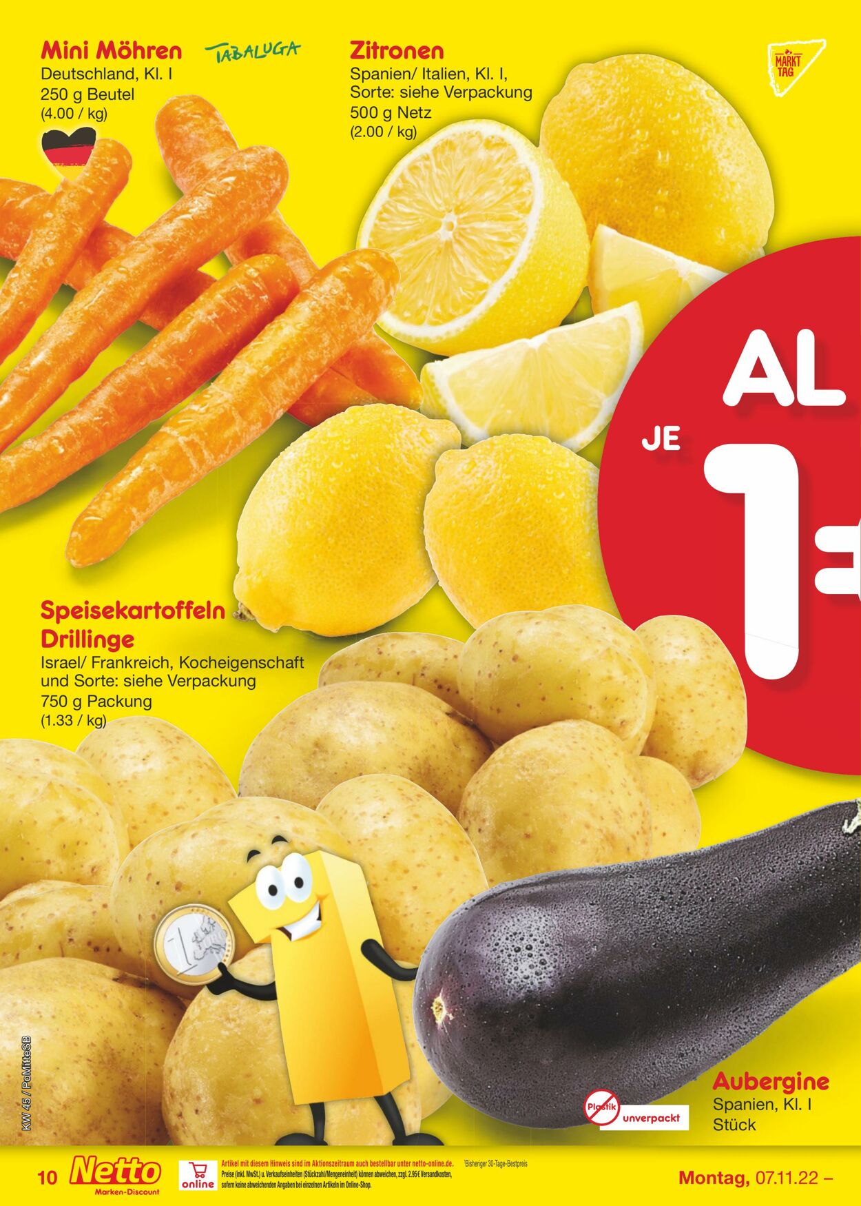 Prospekt Netto-Marken-Discount 07.11.2022 - 12.11.2022