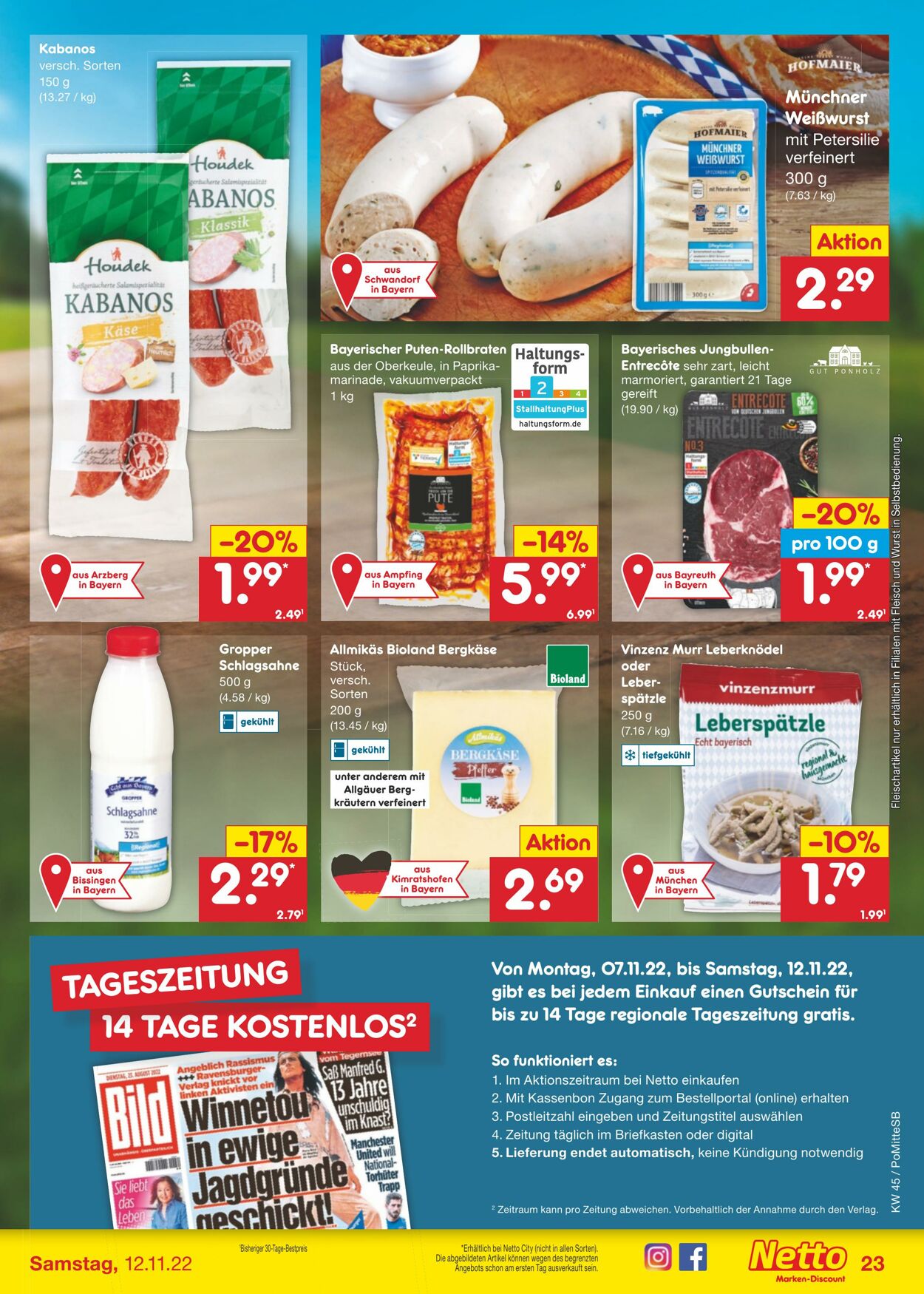 Prospekt Netto-Marken-Discount 07.11.2022 - 12.11.2022