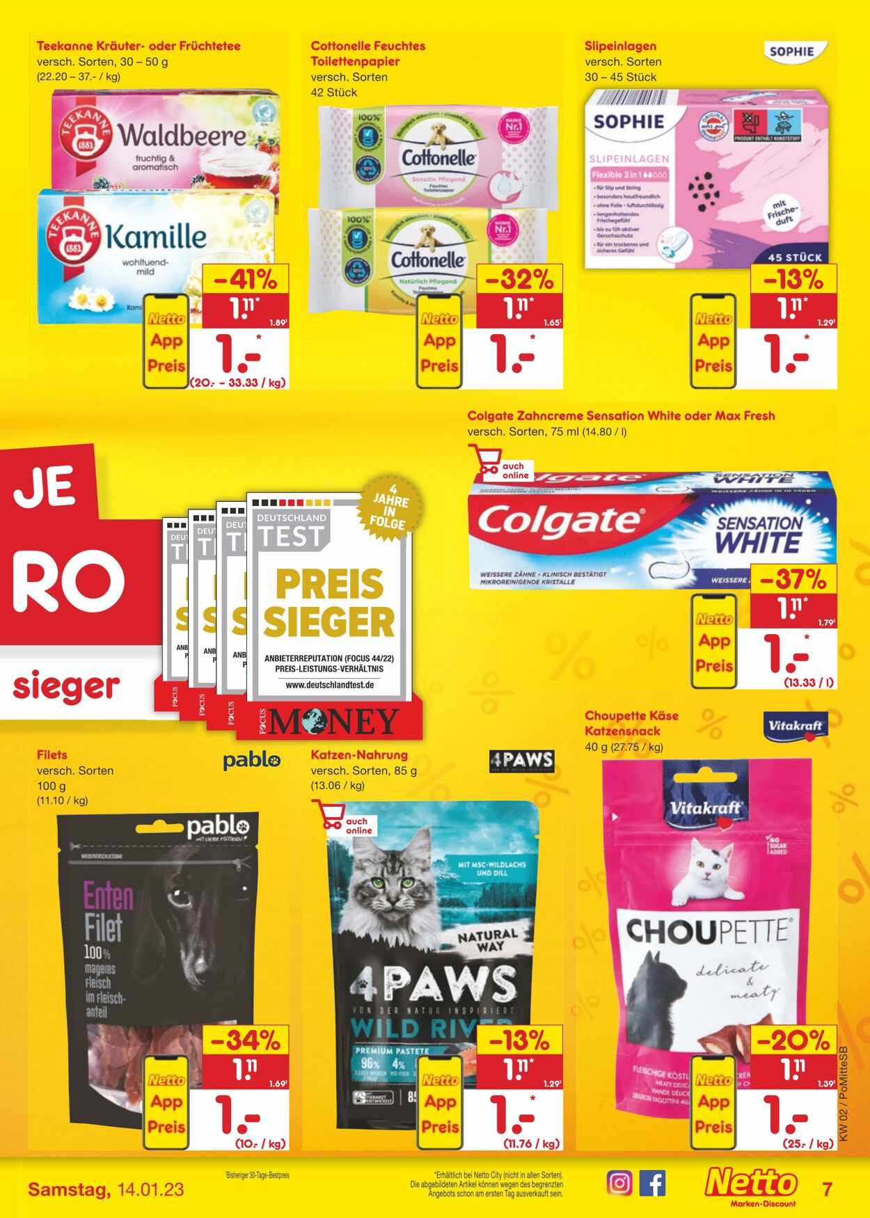 Prospekt Netto-Marken-Discount 09.01.2023 - 14.01.2023