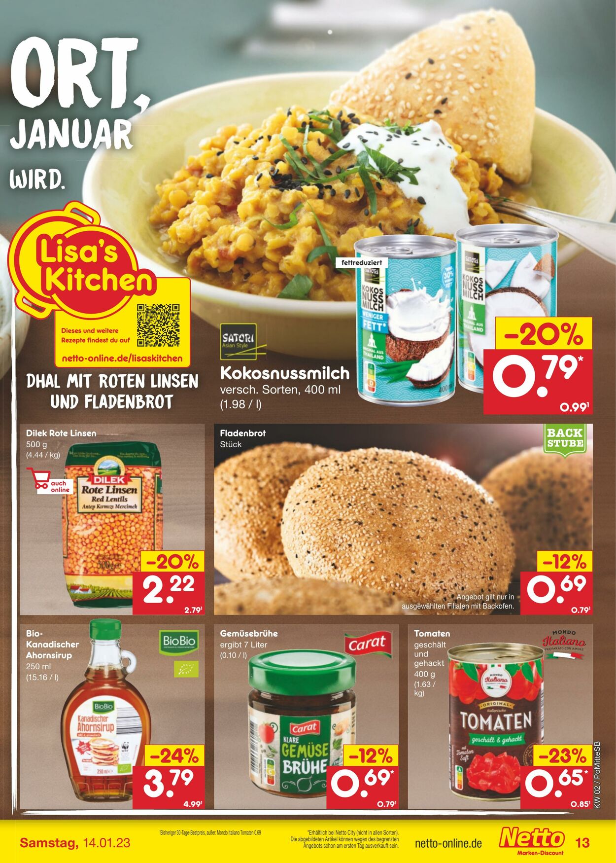 Prospekt Netto-Marken-Discount 09.01.2023 - 14.01.2023