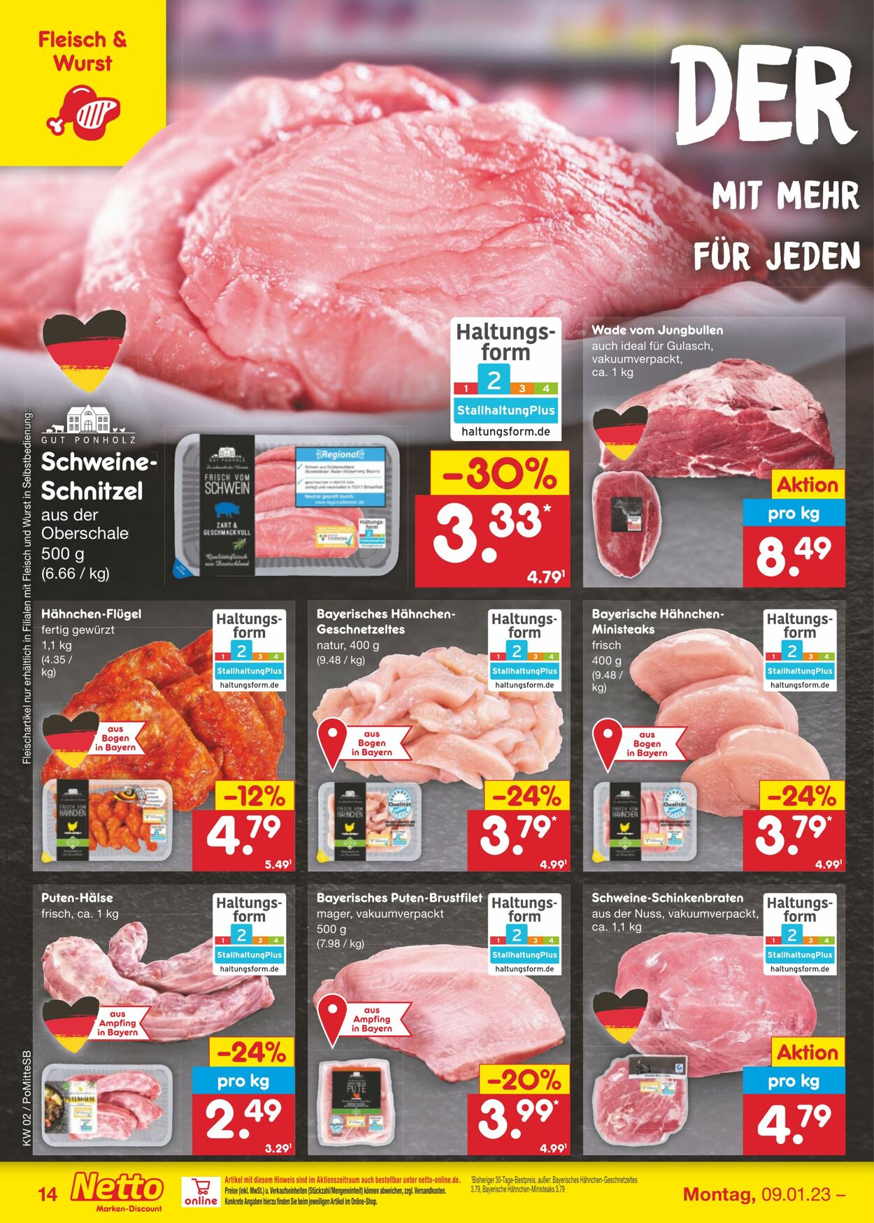 Prospekt Netto-Marken-Discount 09.01.2023 - 14.01.2023