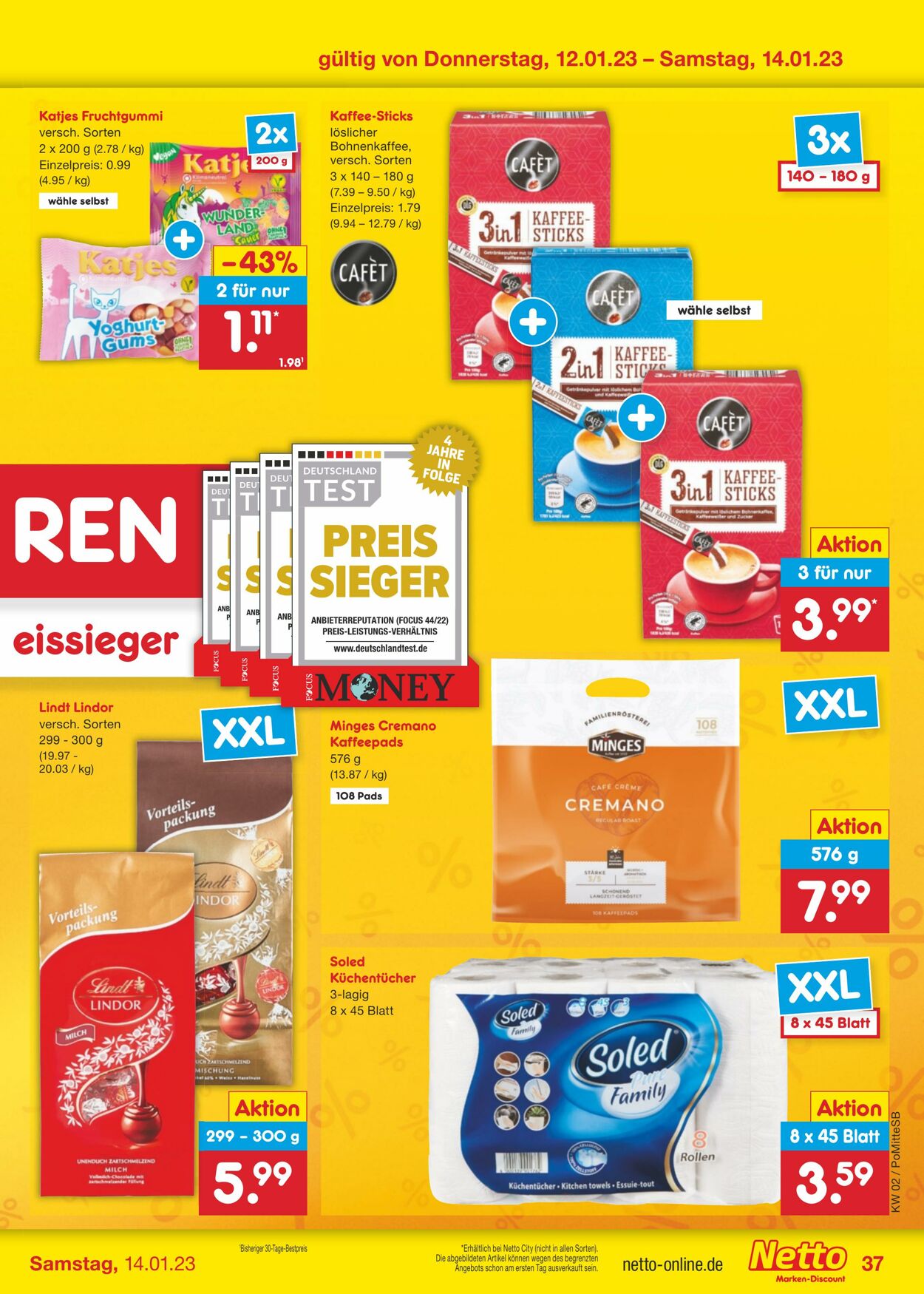 Prospekt Netto-Marken-Discount 09.01.2023 - 14.01.2023