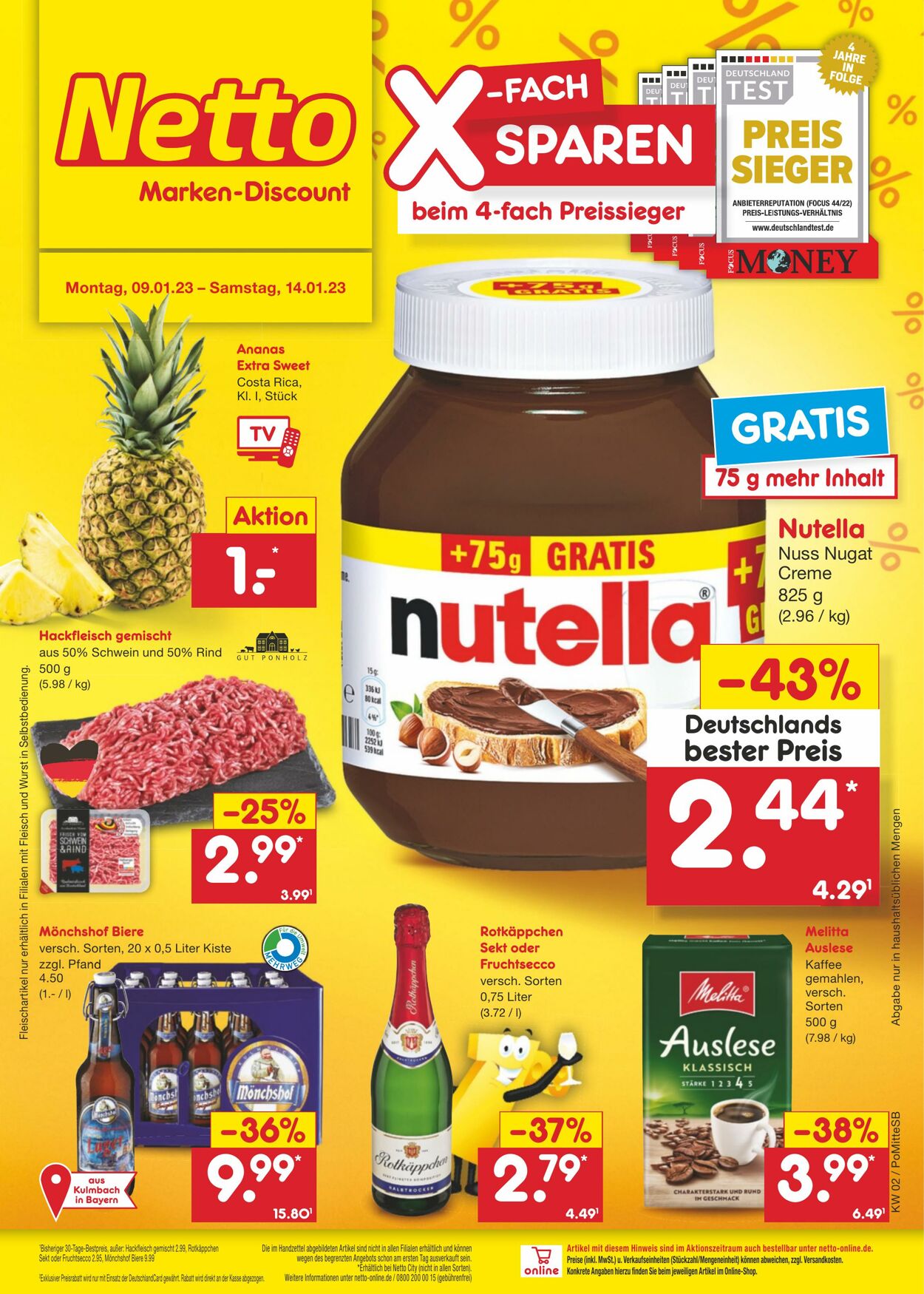 Prospekt Netto-Marken-Discount 09.01.2023 - 14.01.2023