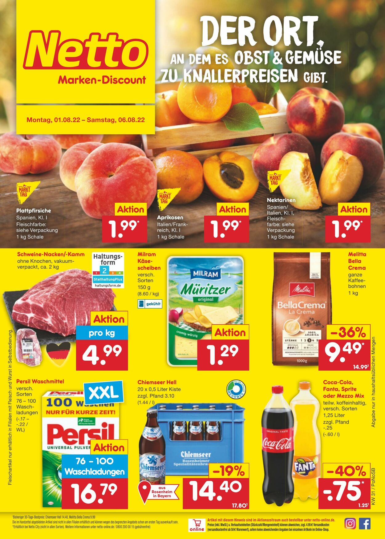 Prospekt Netto-Marken-Discount 01.08.2022 - 06.08.2022