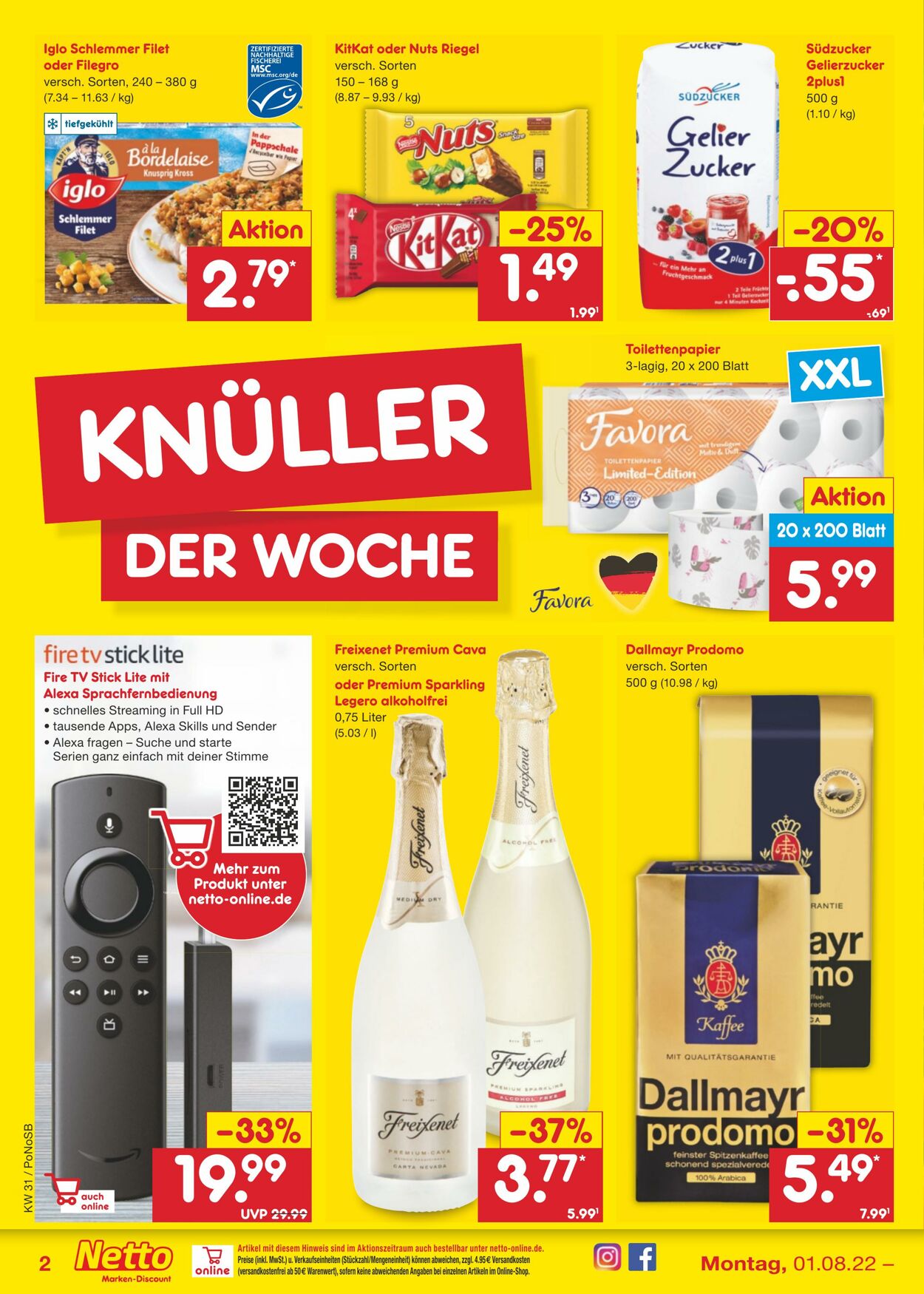 Prospekt Netto-Marken-Discount 01.08.2022 - 06.08.2022