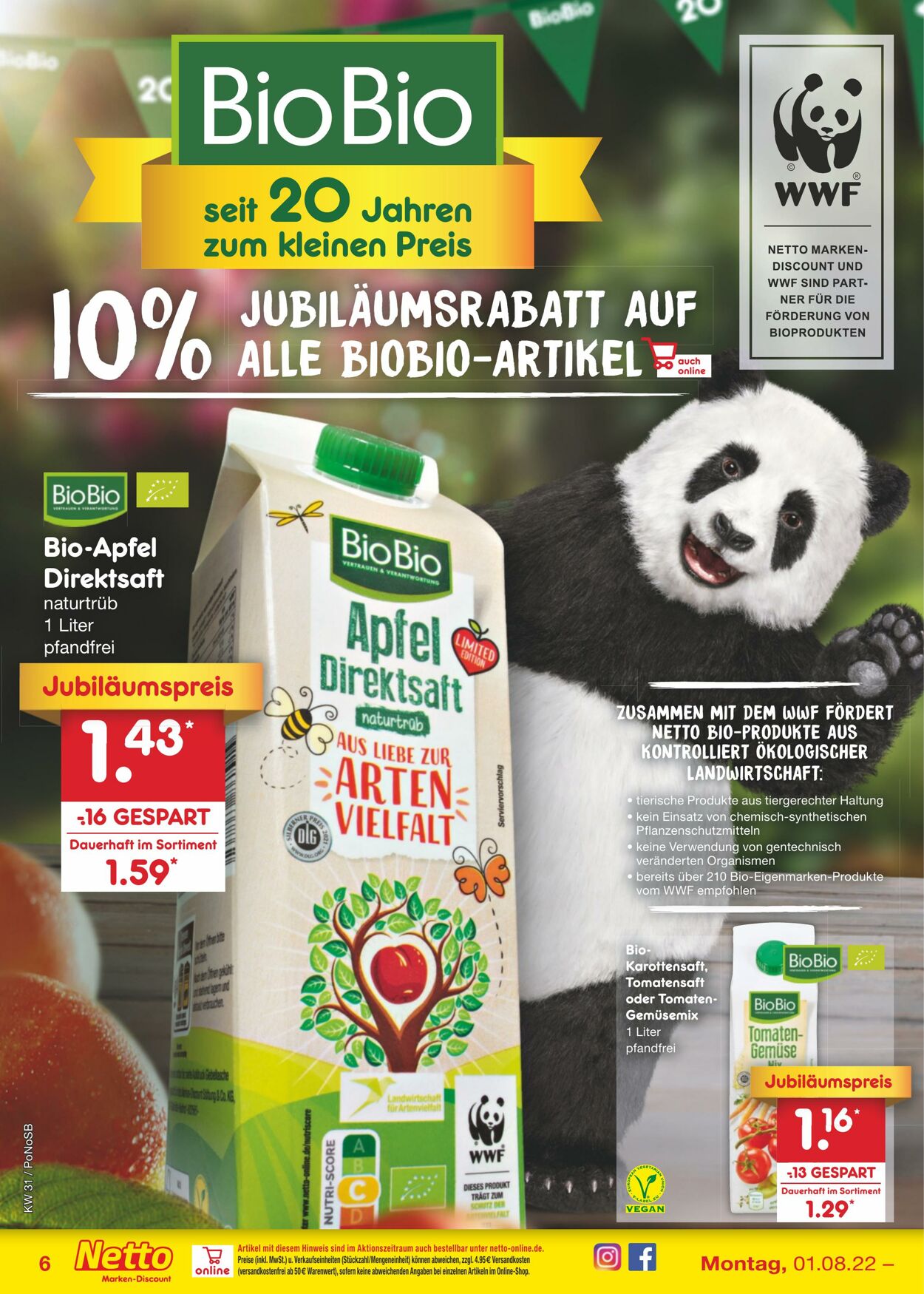 Prospekt Netto-Marken-Discount 01.08.2022 - 06.08.2022