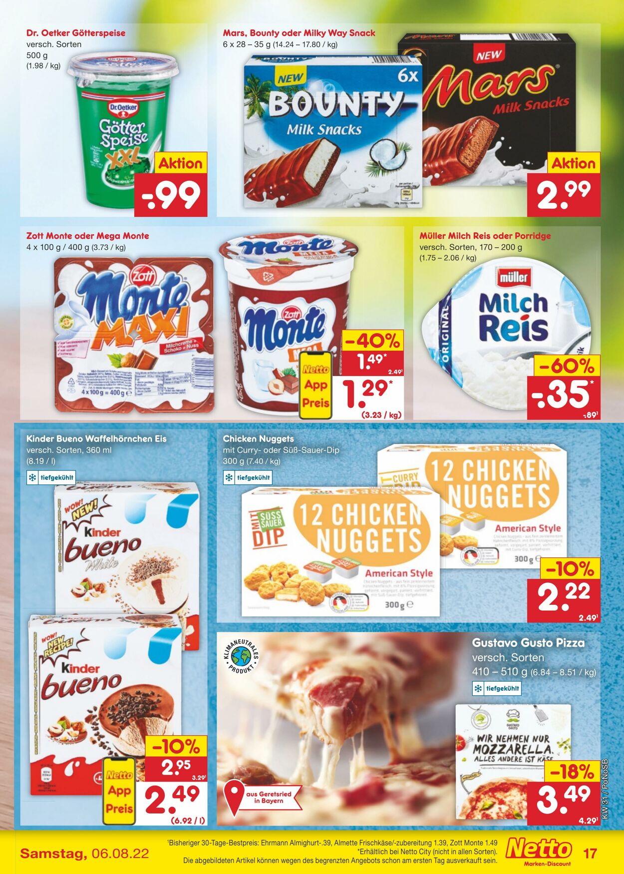 Prospekt Netto-Marken-Discount 01.08.2022 - 06.08.2022