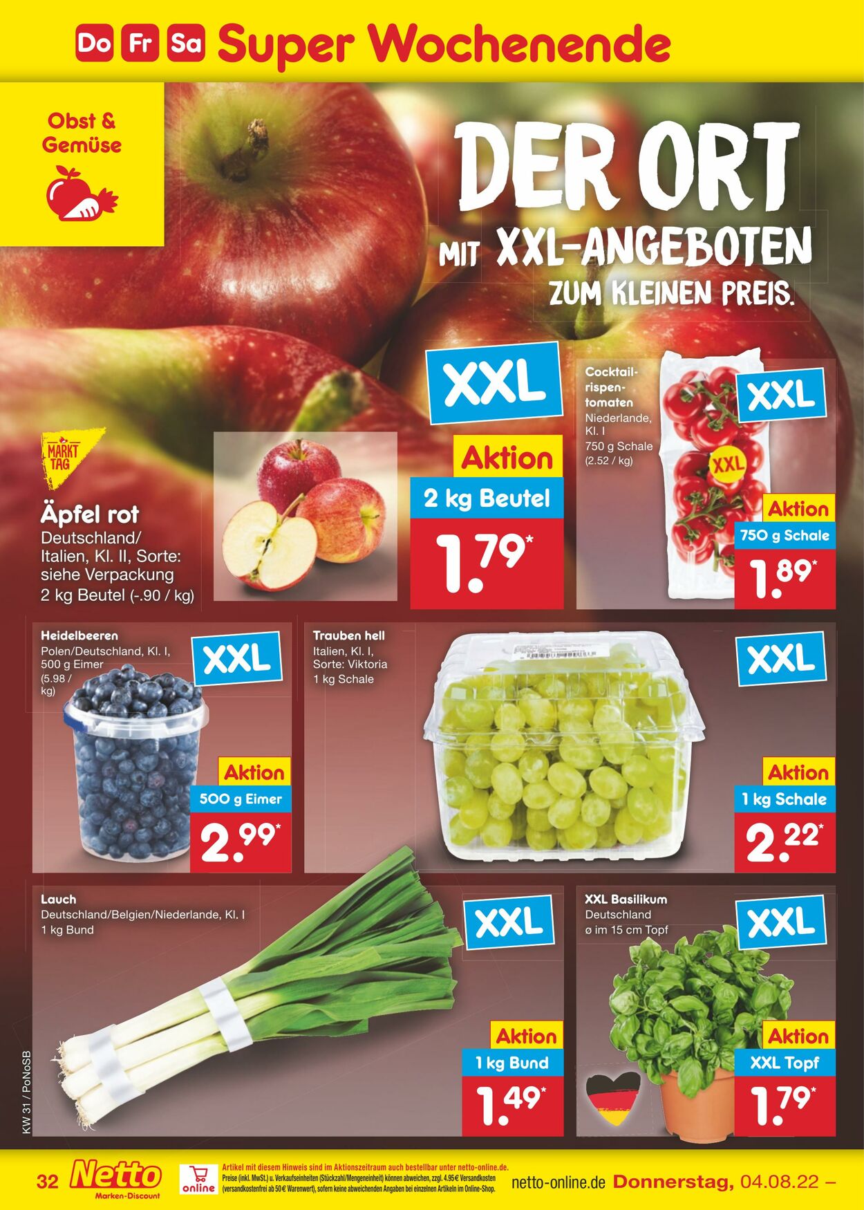 Prospekt Netto-Marken-Discount 01.08.2022 - 06.08.2022