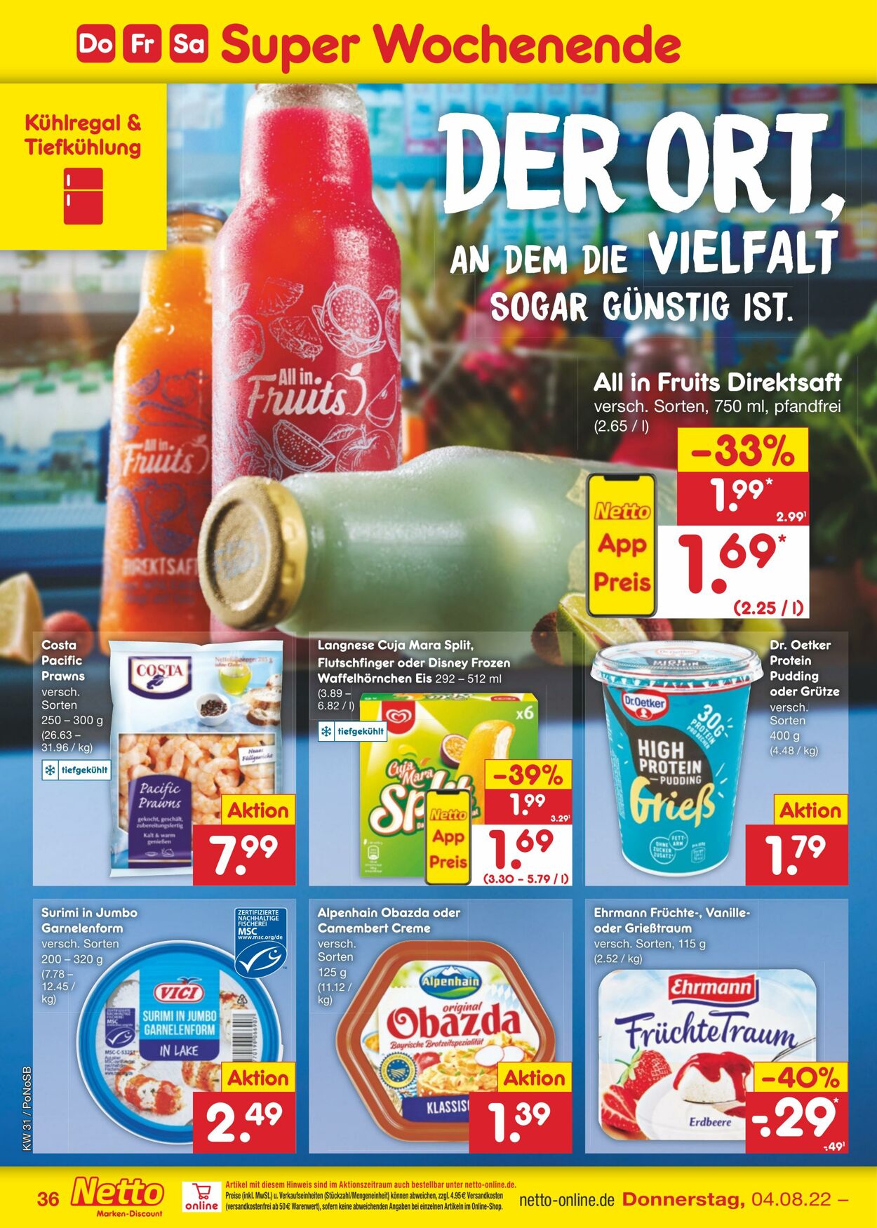 Prospekt Netto-Marken-Discount 01.08.2022 - 06.08.2022