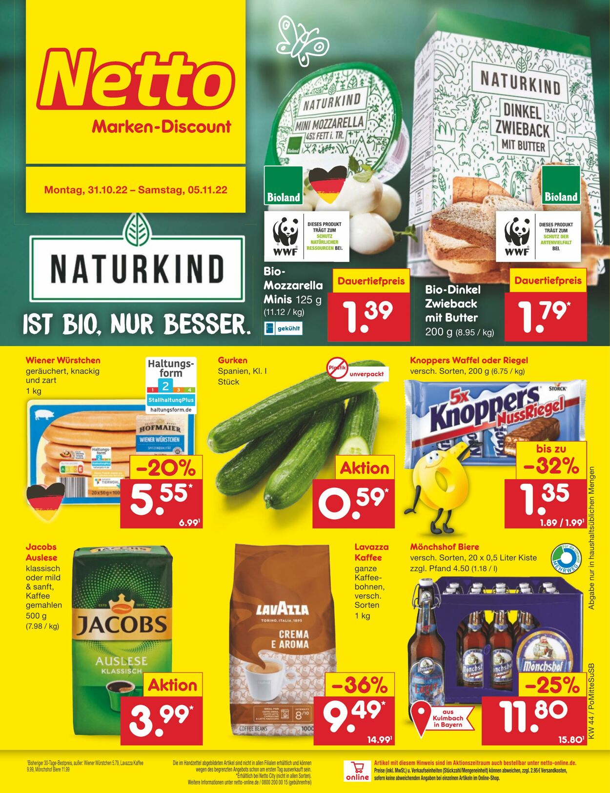 Prospekt Netto-Marken-Discount 31.10.2022 - 05.11.2022