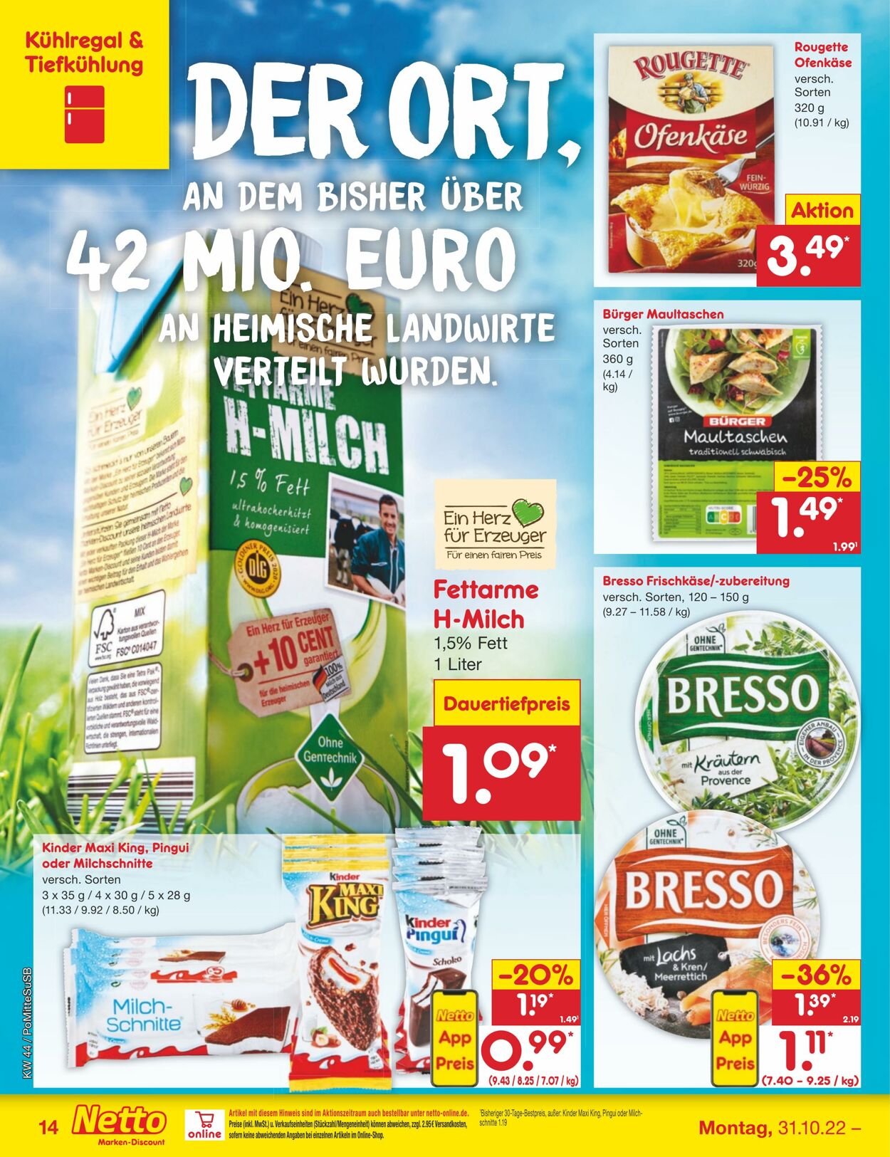 Prospekt Netto-Marken-Discount 31.10.2022 - 05.11.2022