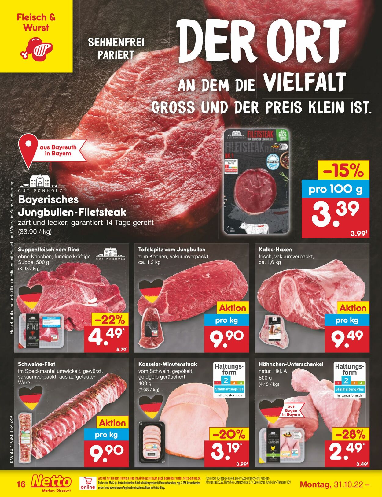 Prospekt Netto-Marken-Discount 31.10.2022 - 05.11.2022