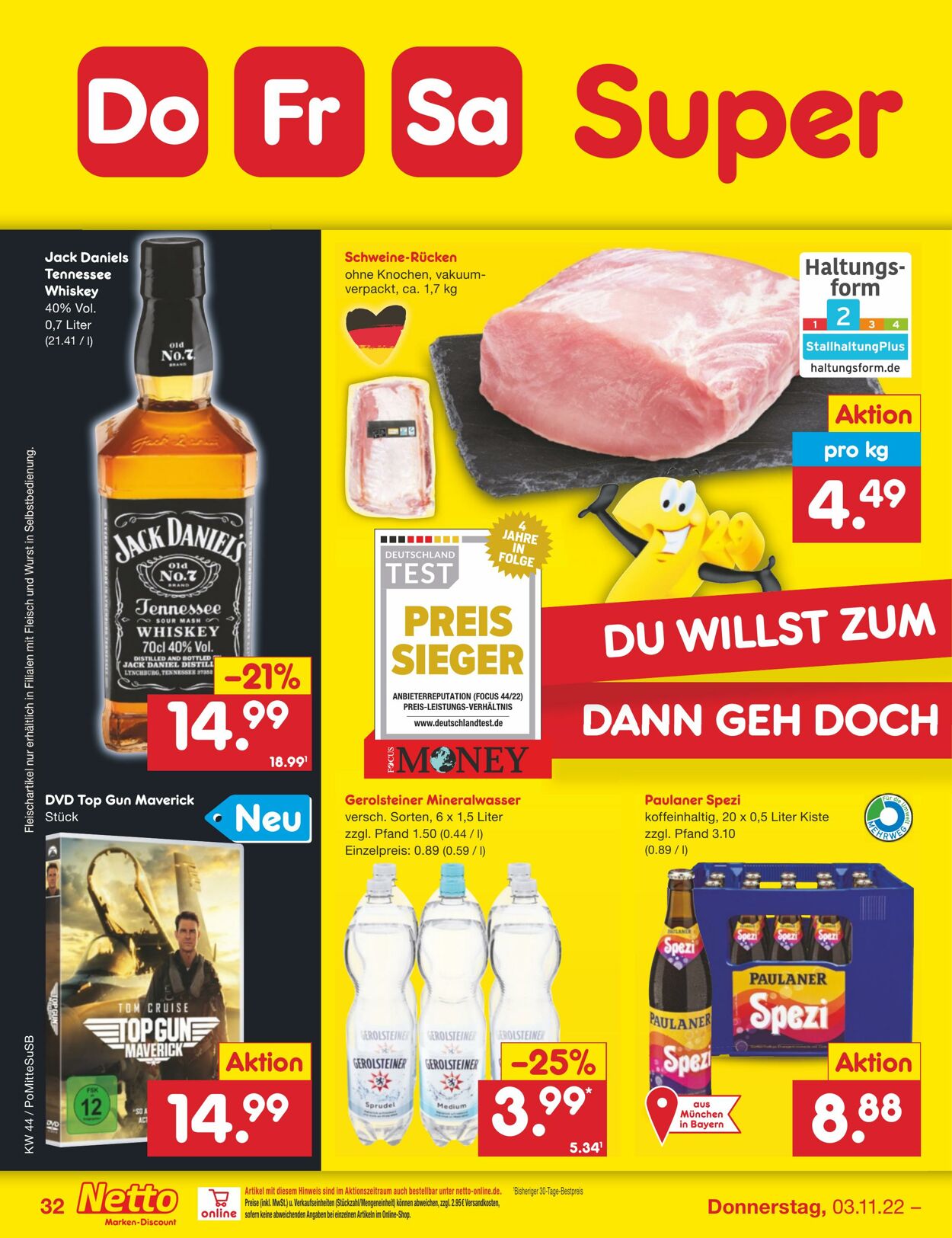 Prospekt Netto-Marken-Discount 31.10.2022 - 05.11.2022