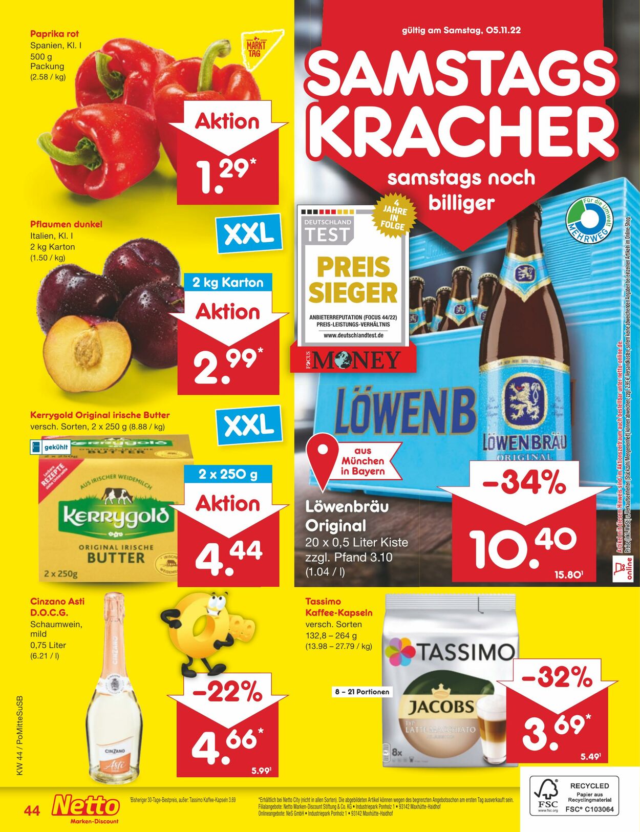 Prospekt Netto-Marken-Discount 31.10.2022 - 05.11.2022