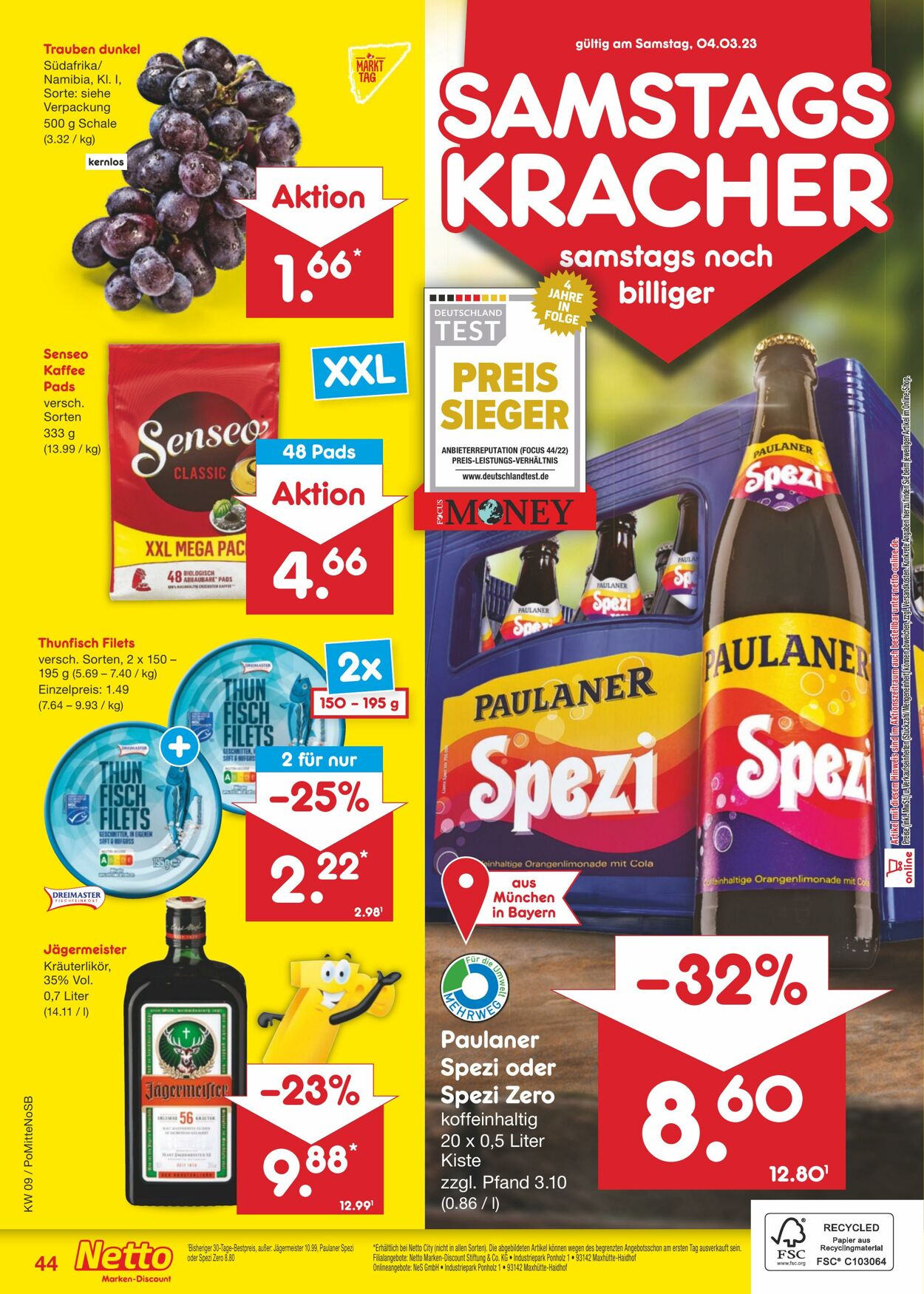 Prospekt Netto-Marken-Discount 27.02.2023 - 04.03.2023