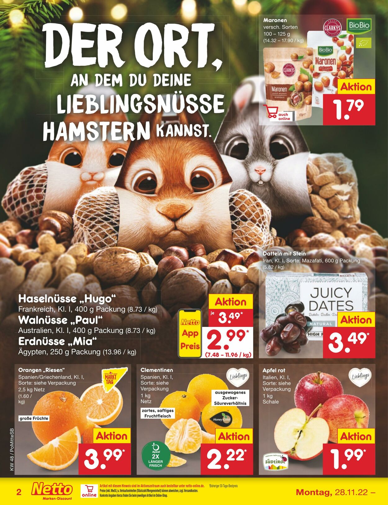 Prospekt Netto-Marken-Discount 28.11.2022 - 03.12.2022