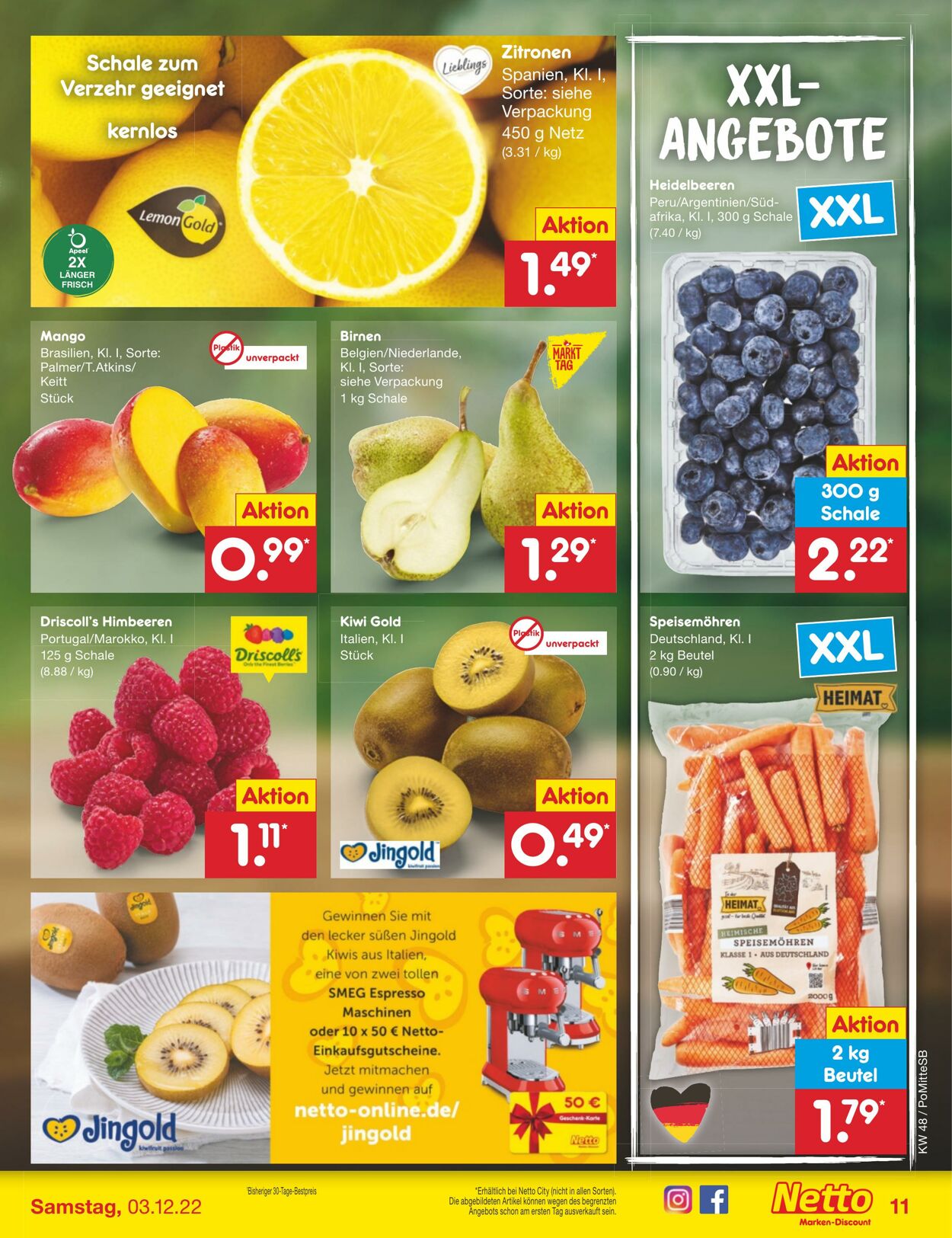 Prospekt Netto-Marken-Discount 28.11.2022 - 03.12.2022