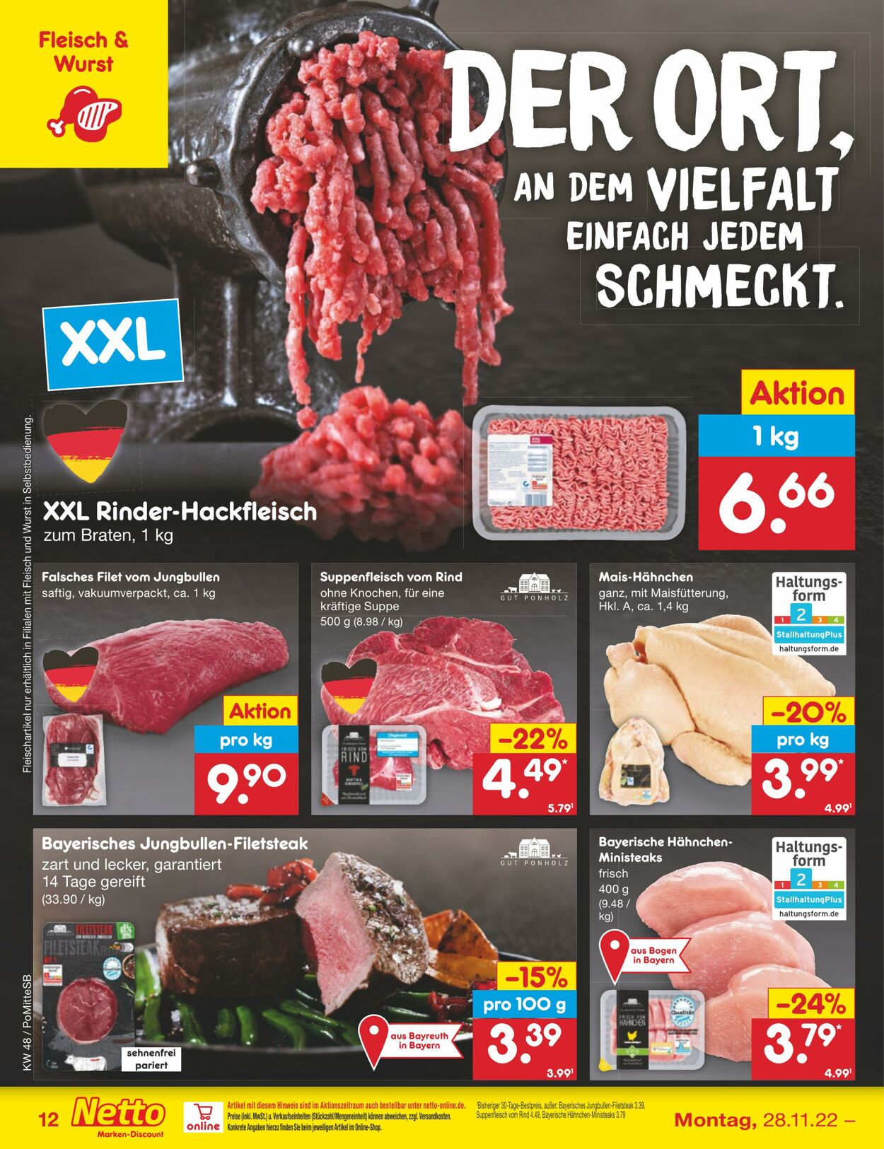 Prospekt Netto-Marken-Discount 28.11.2022 - 03.12.2022