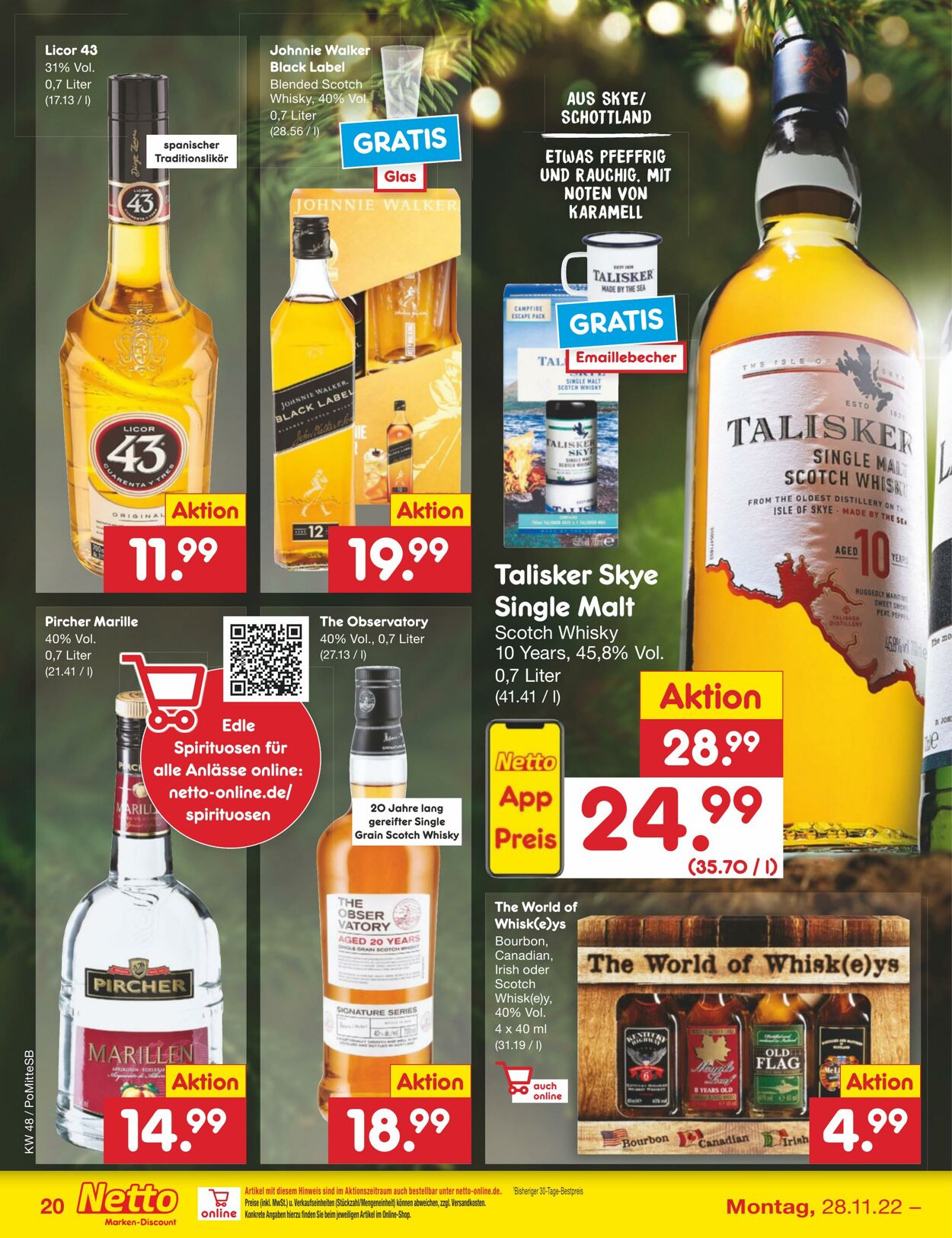 Prospekt Netto-Marken-Discount 28.11.2022 - 03.12.2022