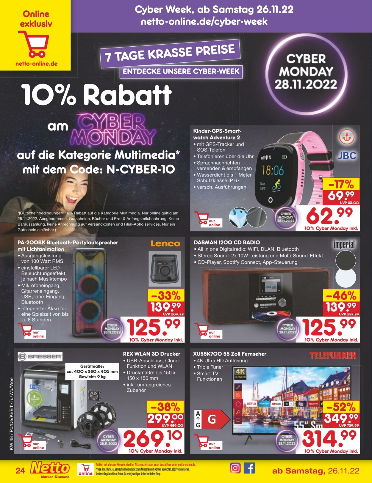 Prospekt Netto-Marken-Discount 28.11.2022 - 03.12.2022