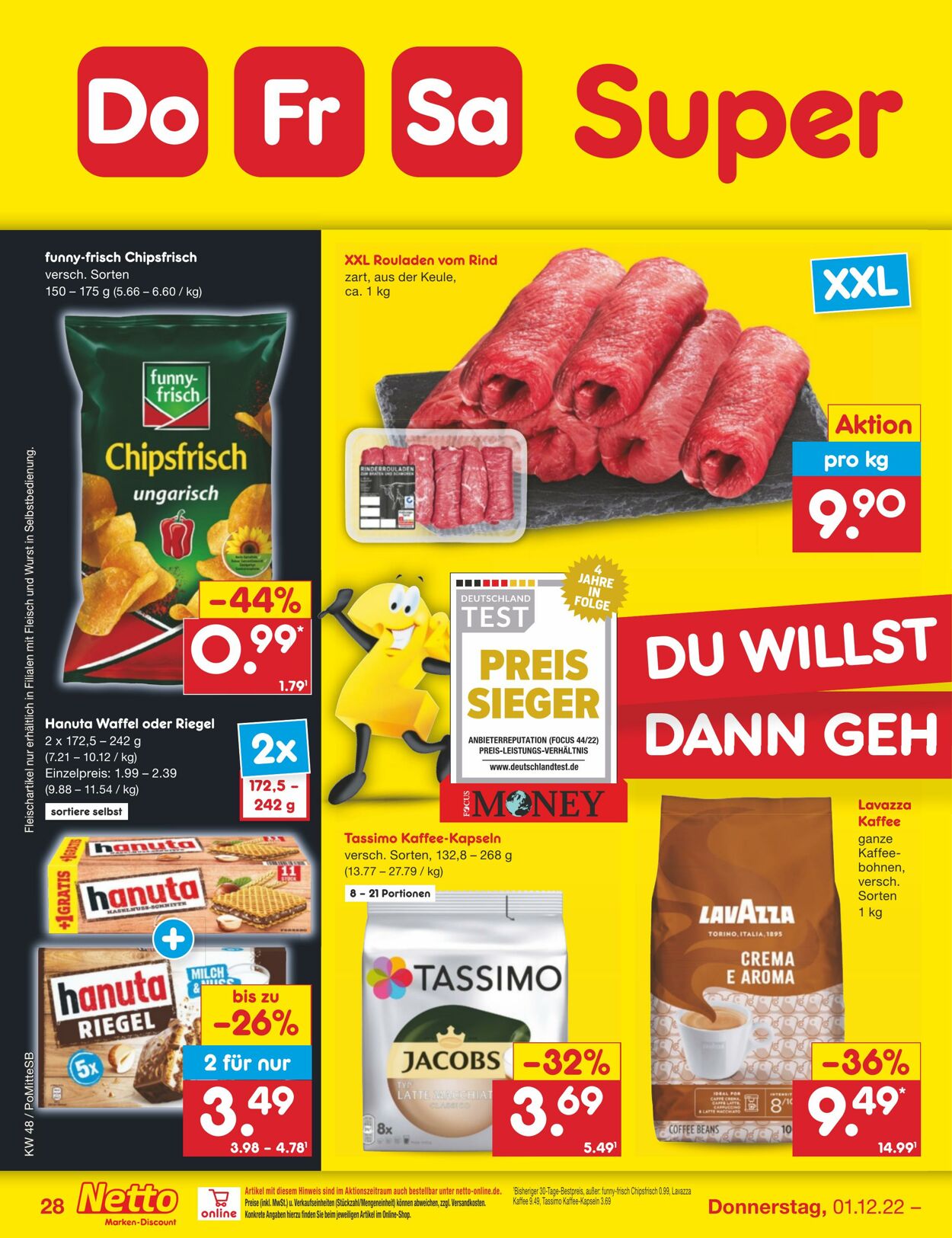 Prospekt Netto-Marken-Discount 28.11.2022 - 03.12.2022