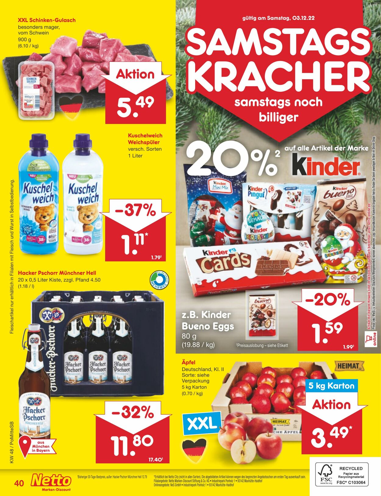 Prospekt Netto-Marken-Discount 28.11.2022 - 03.12.2022