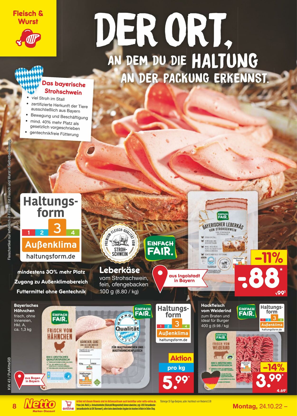 Prospekt Netto-Marken-Discount 24.10.2022 - 29.10.2022