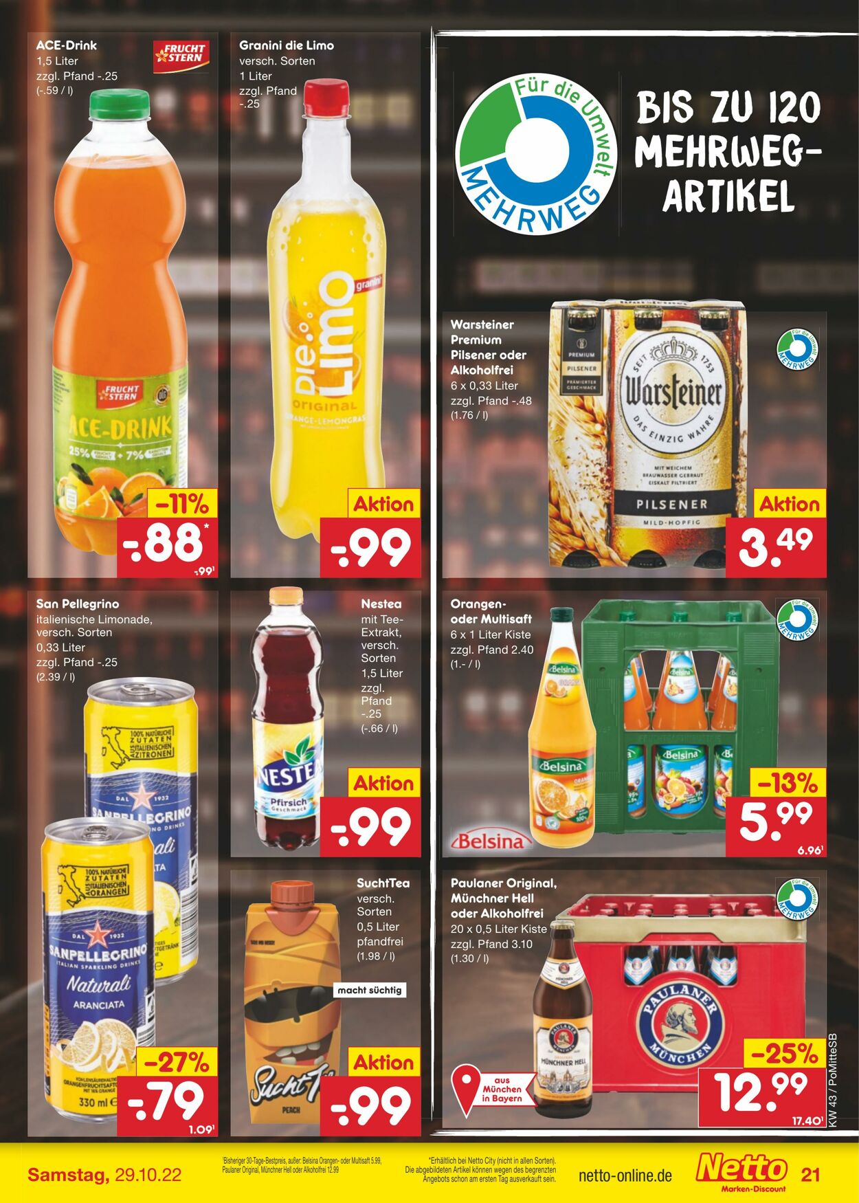 Prospekt Netto-Marken-Discount 24.10.2022 - 29.10.2022