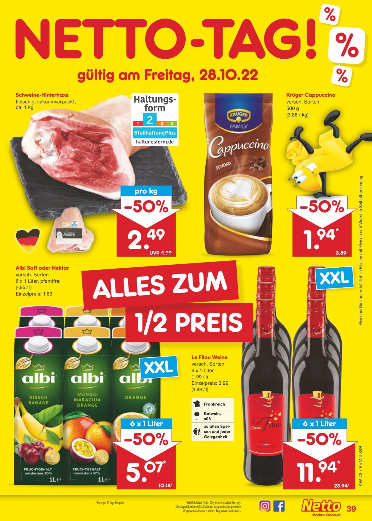 Prospekt Netto-Marken-Discount 24.10.2022 - 29.10.2022