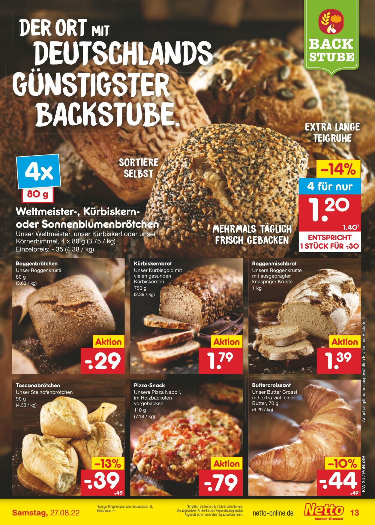 Prospekt Netto-Marken-Discount 22.08.2022 - 27.08.2022