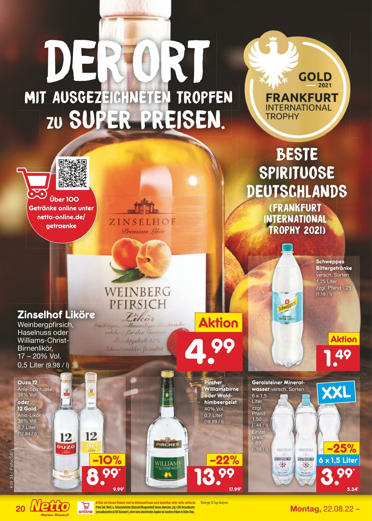 Prospekt Netto-Marken-Discount 22.08.2022 - 27.08.2022