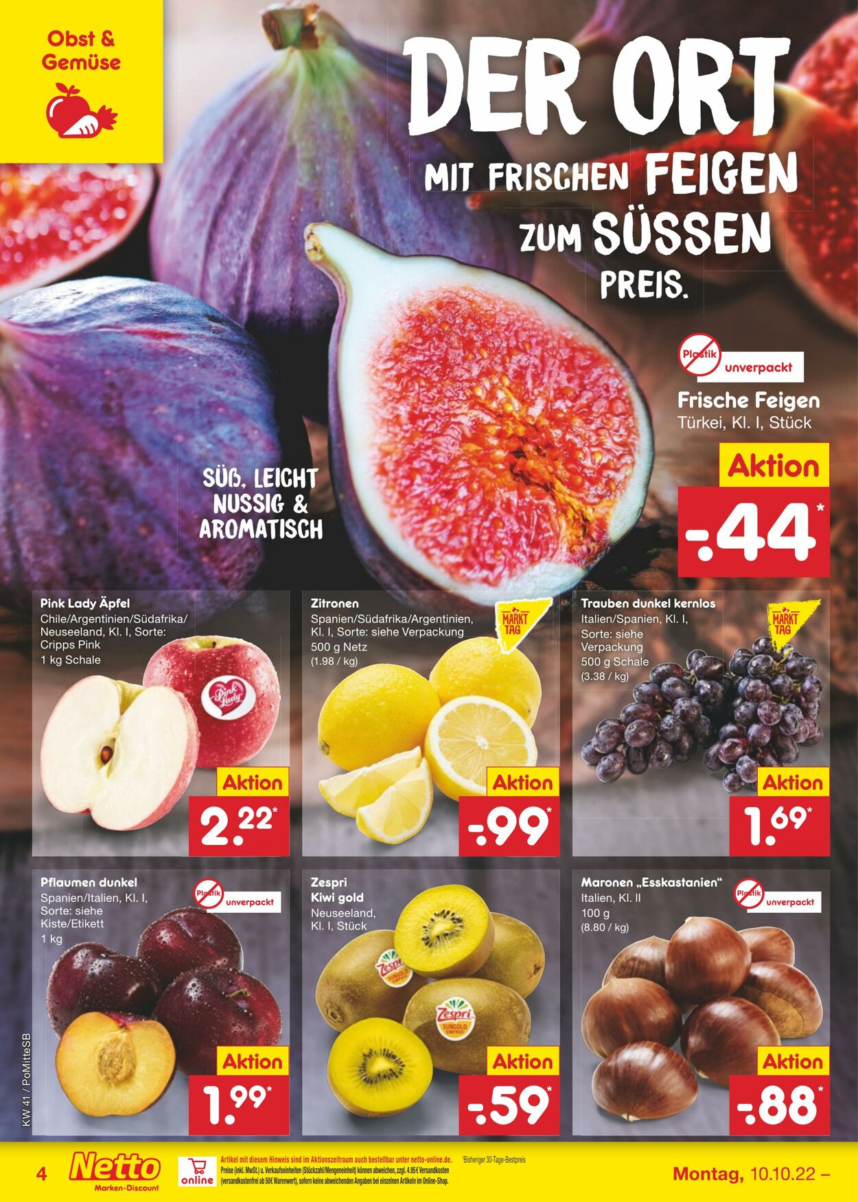 Prospekt Netto-Marken-Discount 10.10.2022 - 15.10.2022