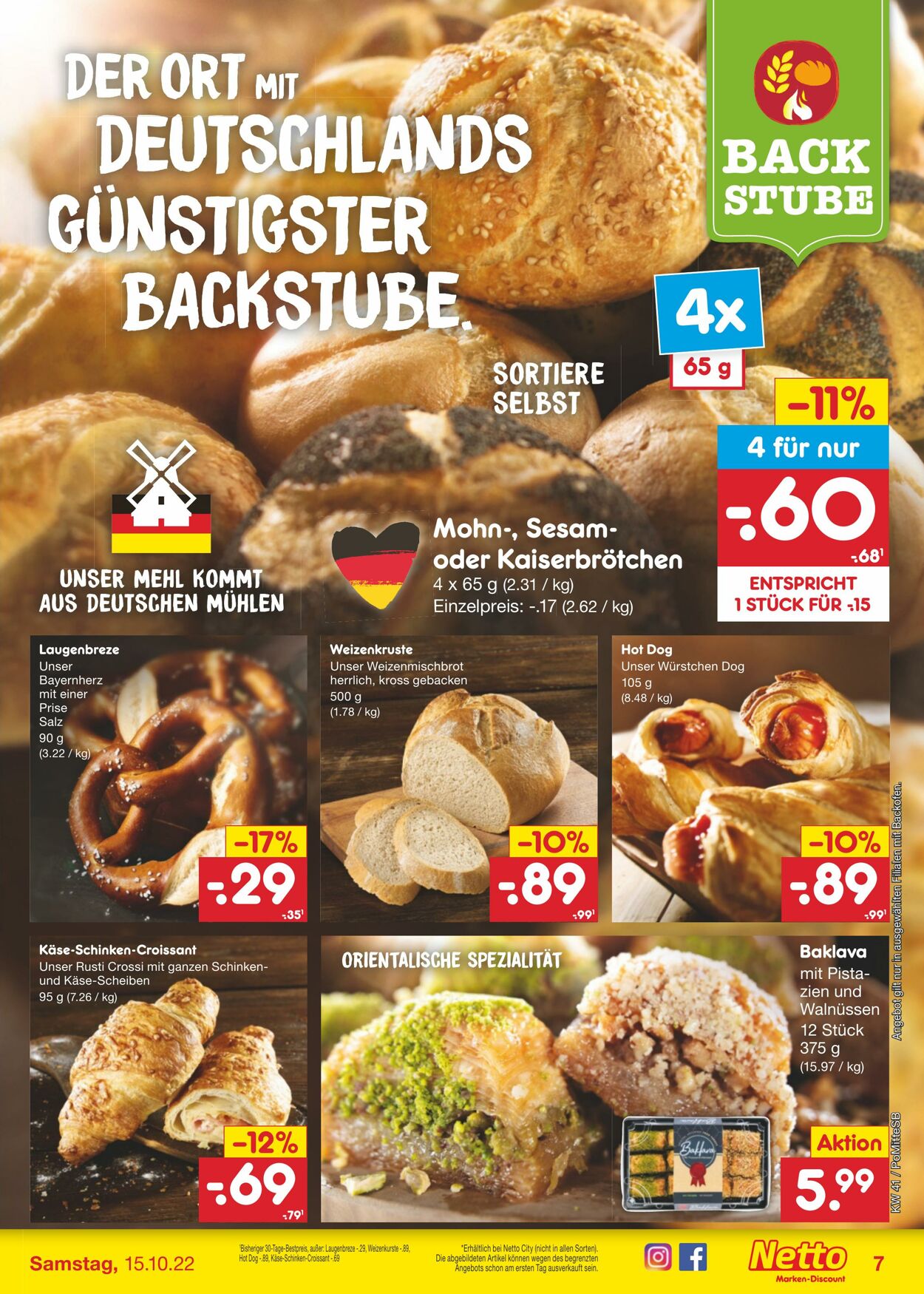 Prospekt Netto-Marken-Discount 10.10.2022 - 15.10.2022