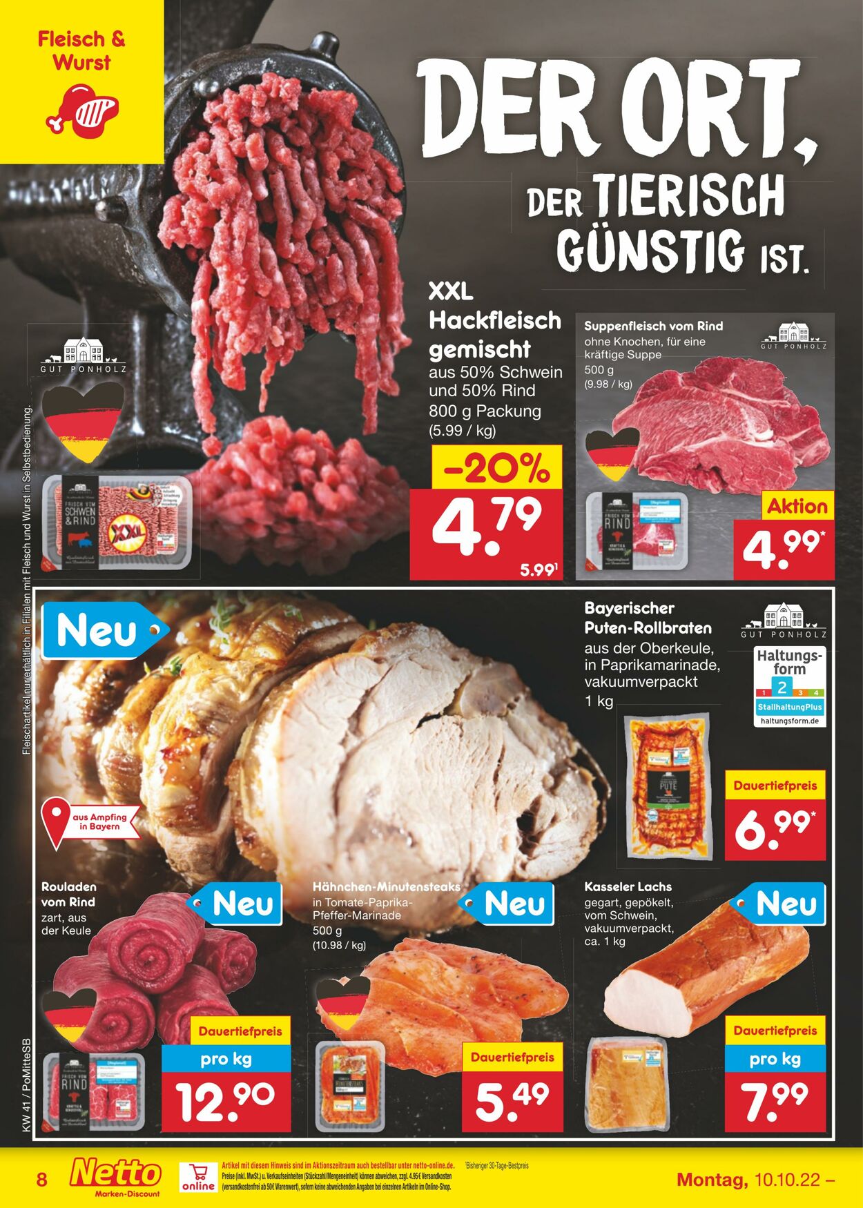 Prospekt Netto-Marken-Discount 10.10.2022 - 15.10.2022