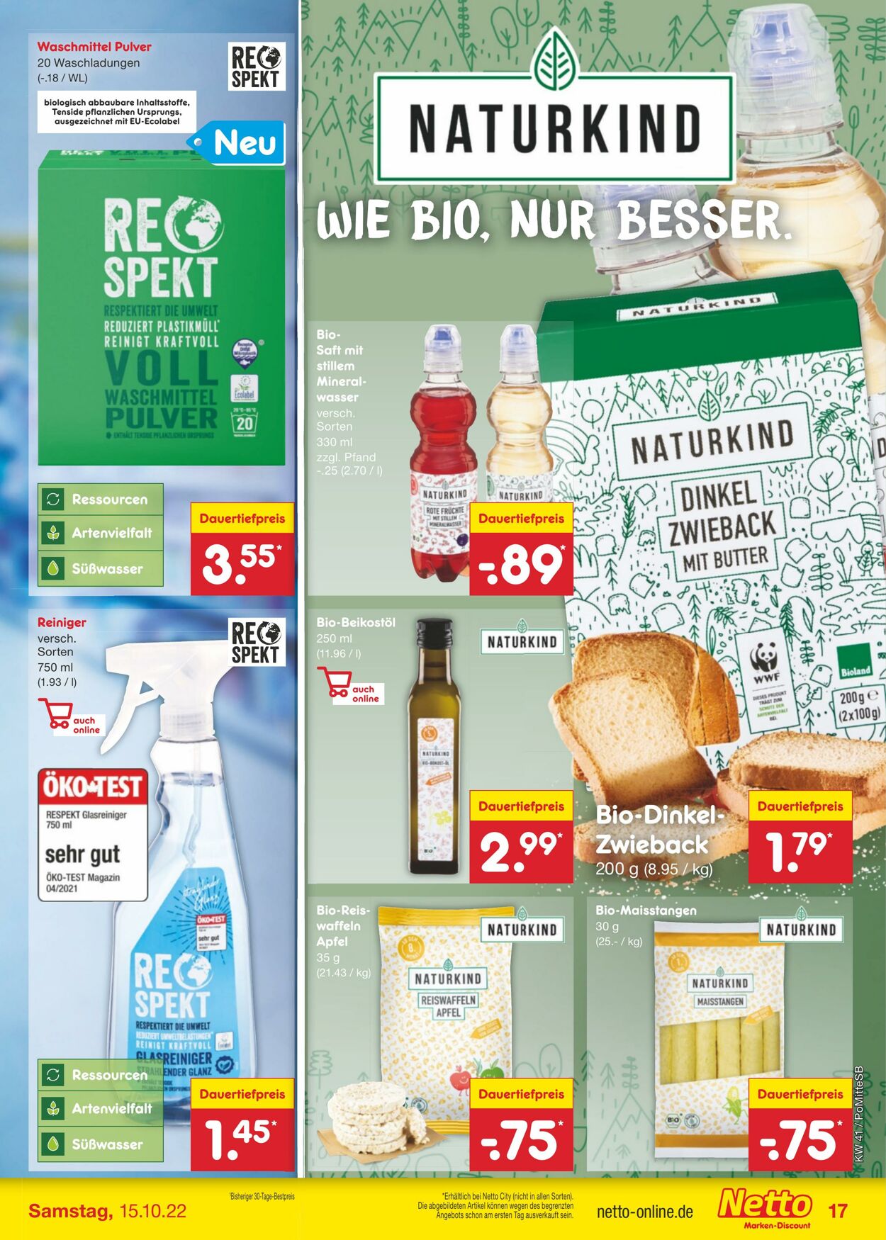 Prospekt Netto-Marken-Discount 10.10.2022 - 15.10.2022