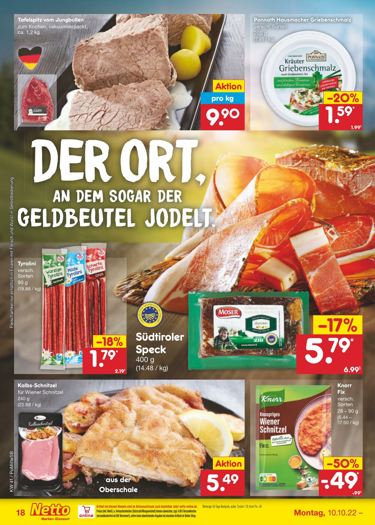 Prospekt Netto-Marken-Discount 10.10.2022 - 15.10.2022