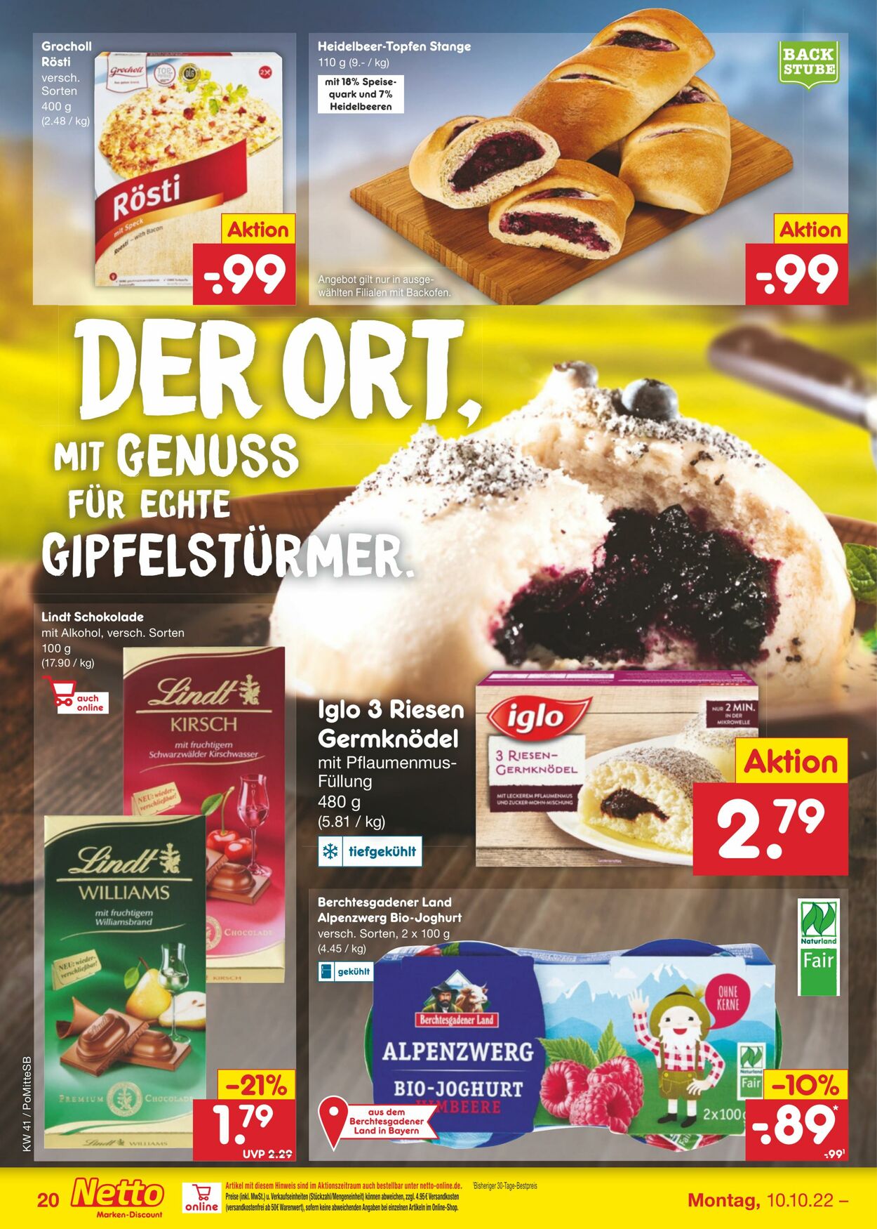 Prospekt Netto-Marken-Discount 10.10.2022 - 15.10.2022