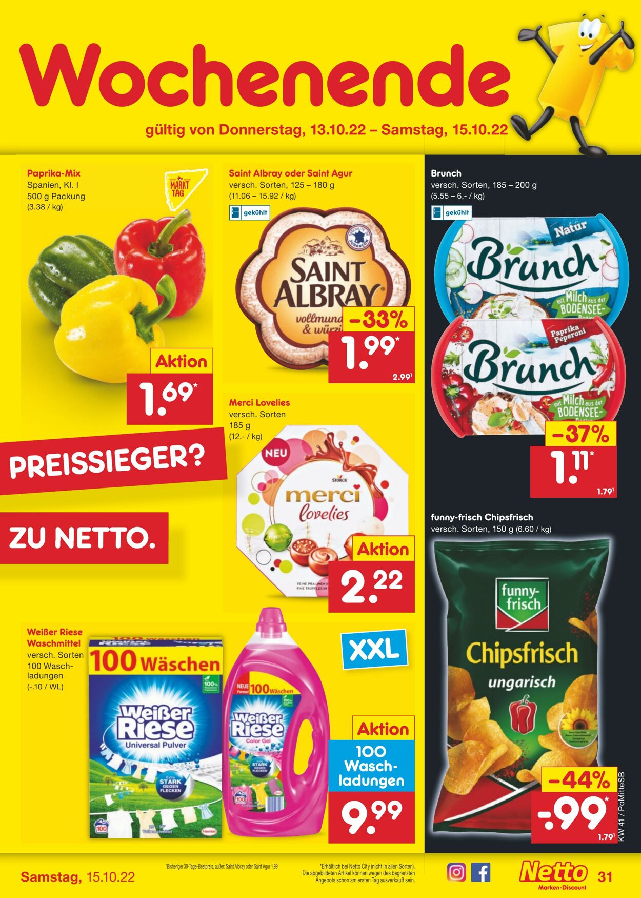 Prospekt Netto-Marken-Discount 10.10.2022 - 15.10.2022