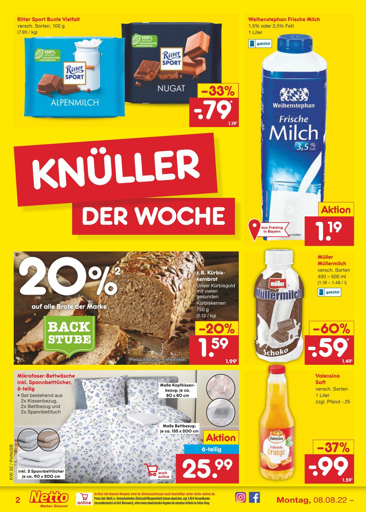 Prospekt Netto-Marken-Discount 08.08.2022 - 13.08.2022