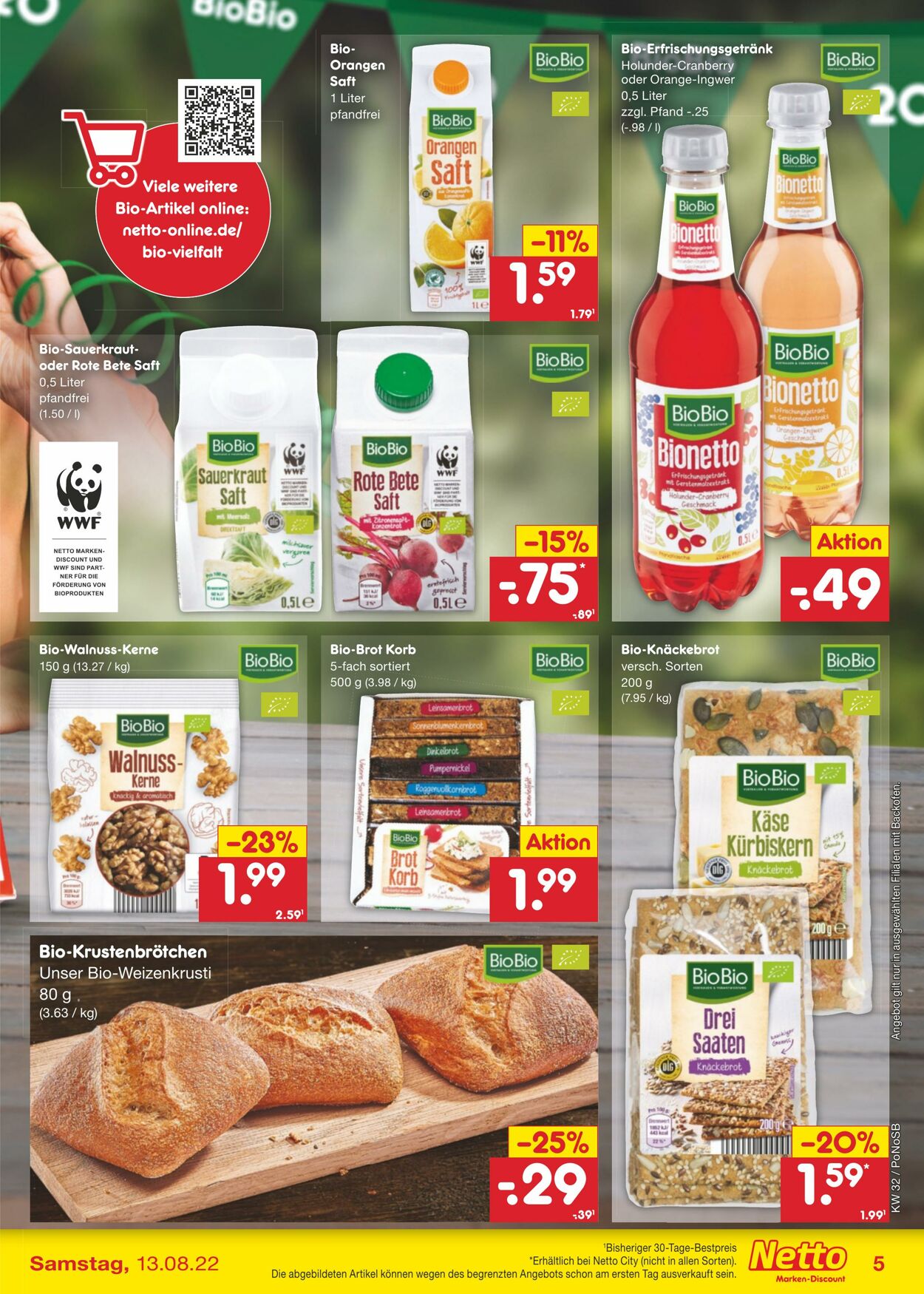 Prospekt Netto-Marken-Discount 08.08.2022 - 13.08.2022