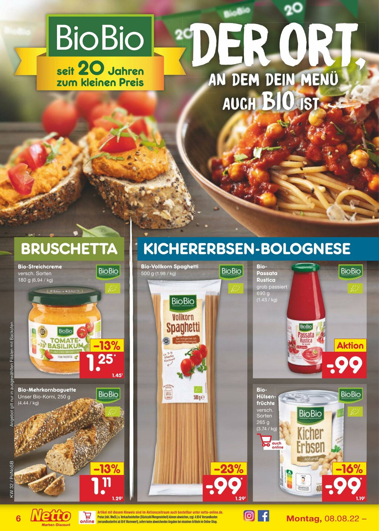 Prospekt Netto-Marken-Discount 08.08.2022 - 13.08.2022