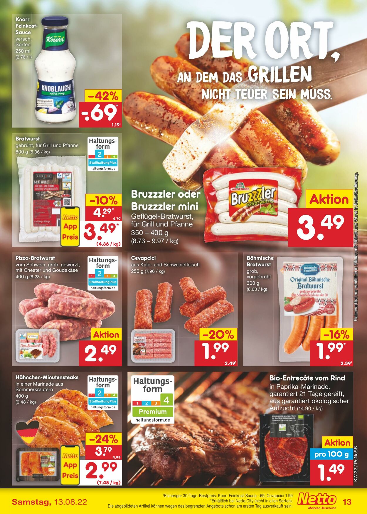 Prospekt Netto-Marken-Discount 08.08.2022 - 13.08.2022