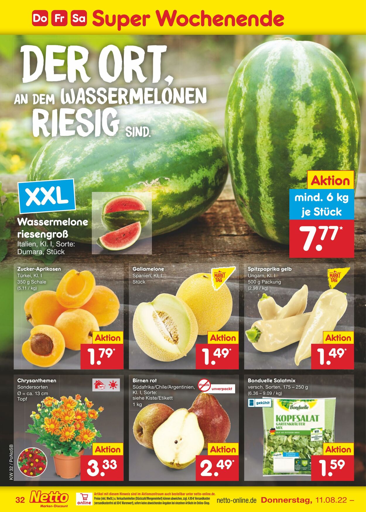 Prospekt Netto-Marken-Discount 08.08.2022 - 13.08.2022