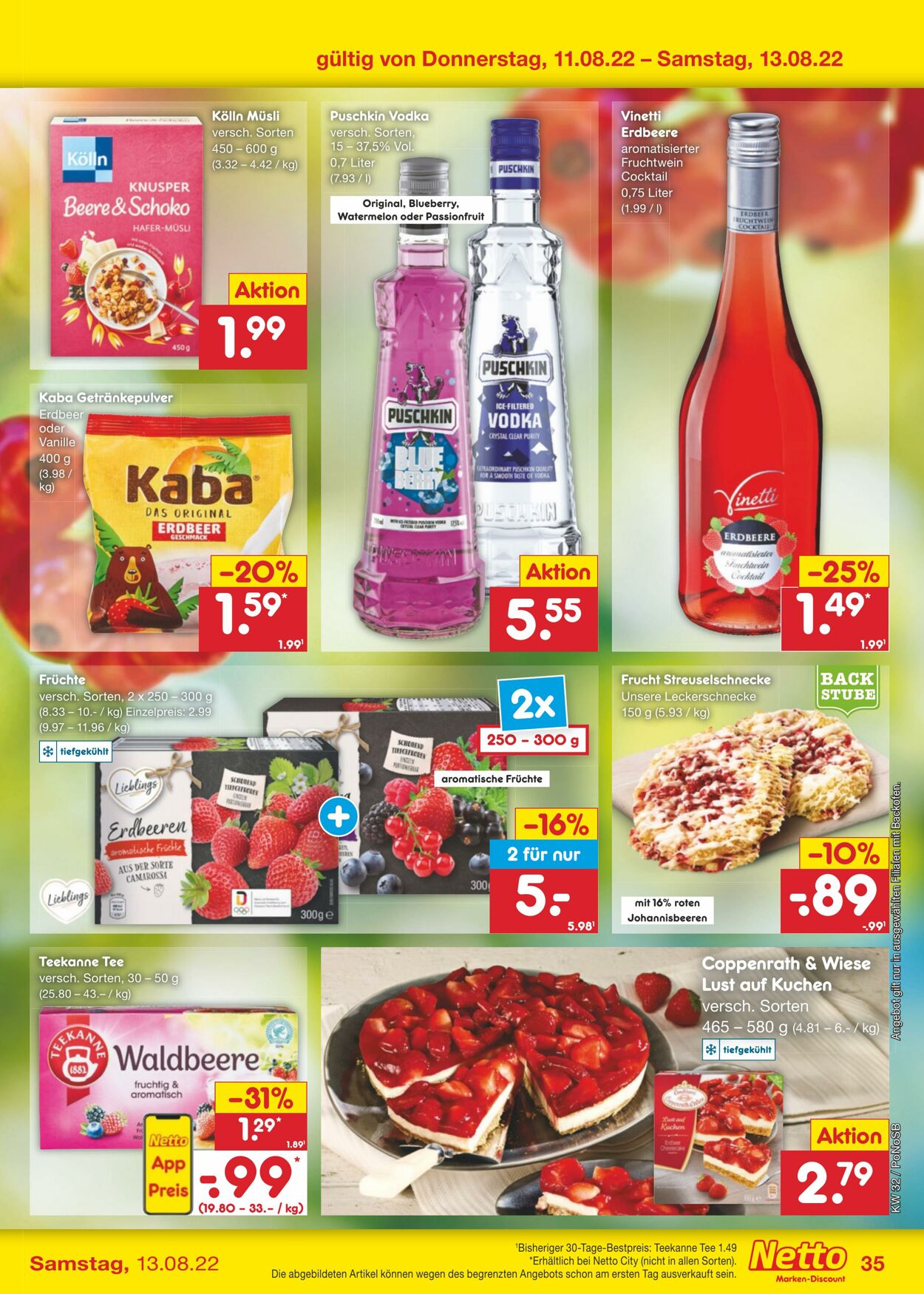 Prospekt Netto-Marken-Discount 08.08.2022 - 13.08.2022