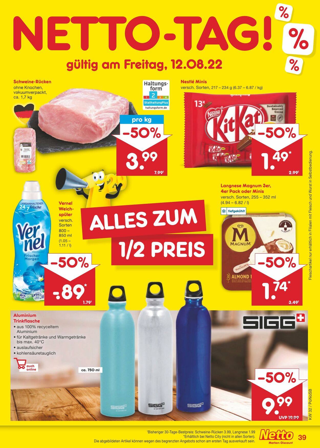 Prospekt Netto-Marken-Discount 08.08.2022 - 13.08.2022