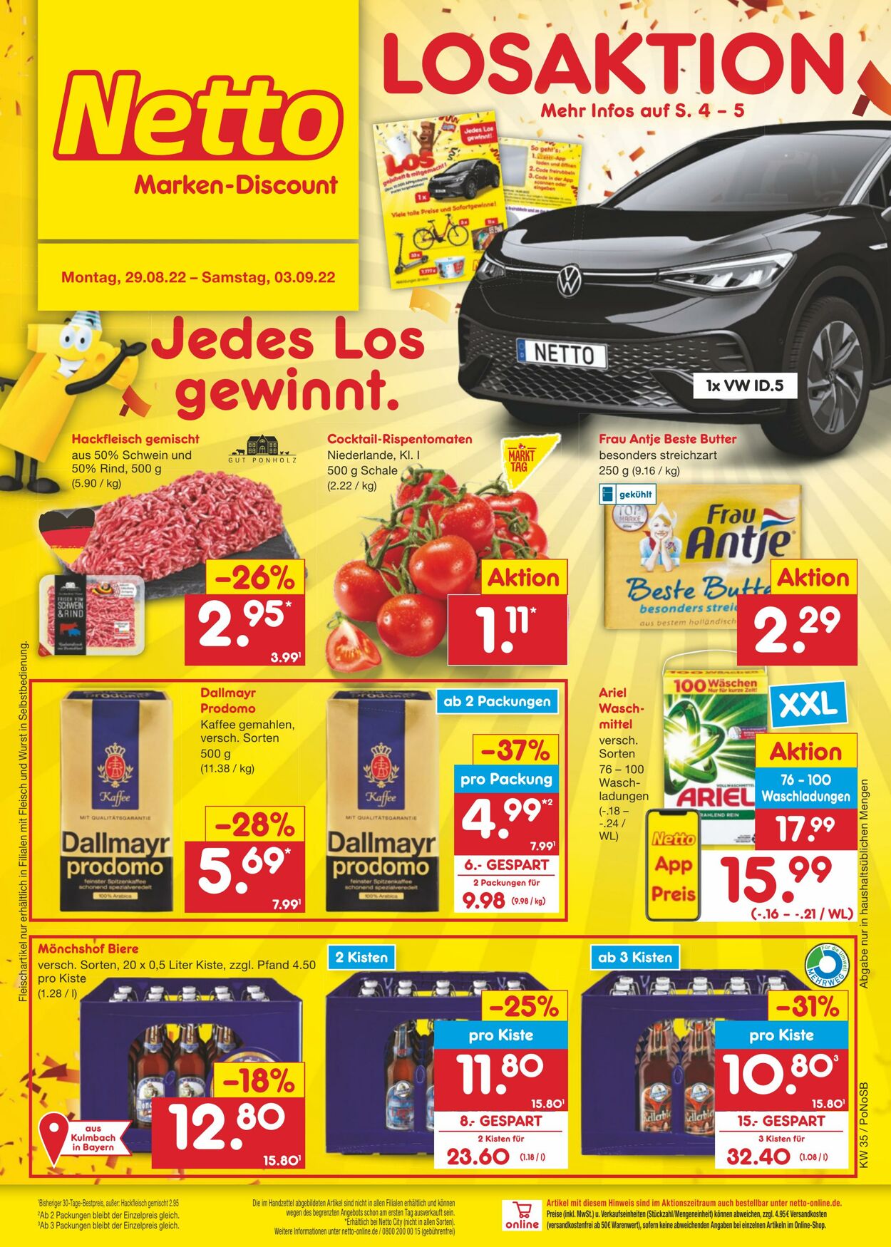 Prospekt Netto-Marken-Discount 29.08.2022 - 03.09.2022