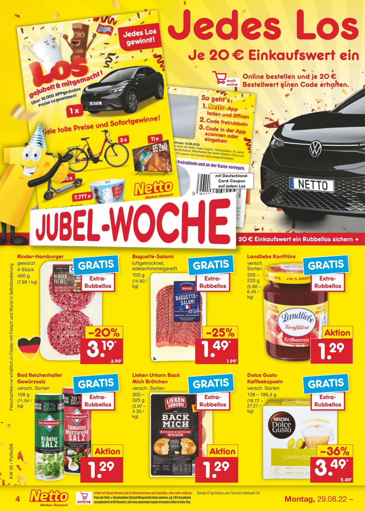 Prospekt Netto-Marken-Discount 29.08.2022 - 03.09.2022