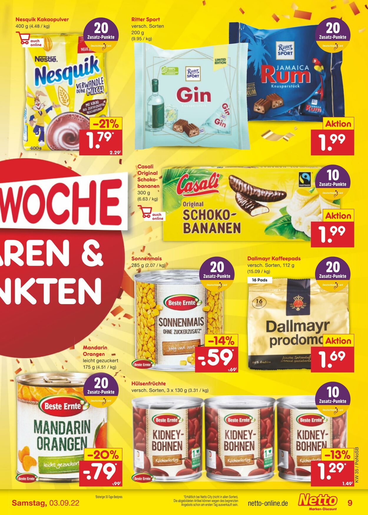 Prospekt Netto-Marken-Discount 29.08.2022 - 03.09.2022